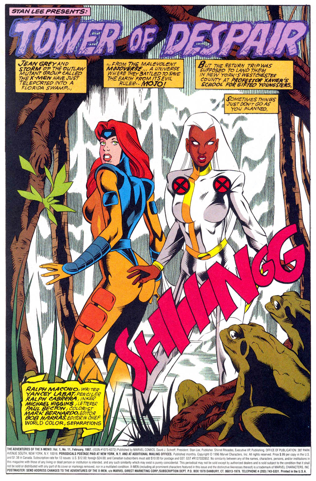 Read online The Adventures of the X-Men comic -  Issue #11 - 2