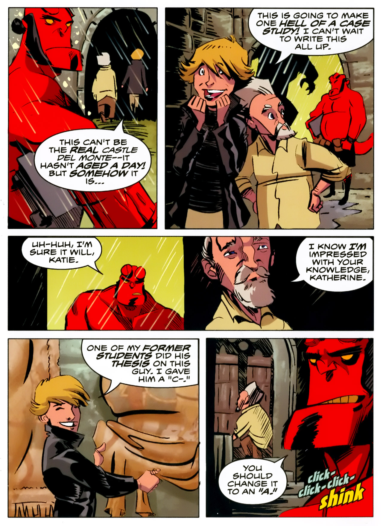 Read online Hellboy Animated: The Menagerie comic -  Issue # TPB - 25