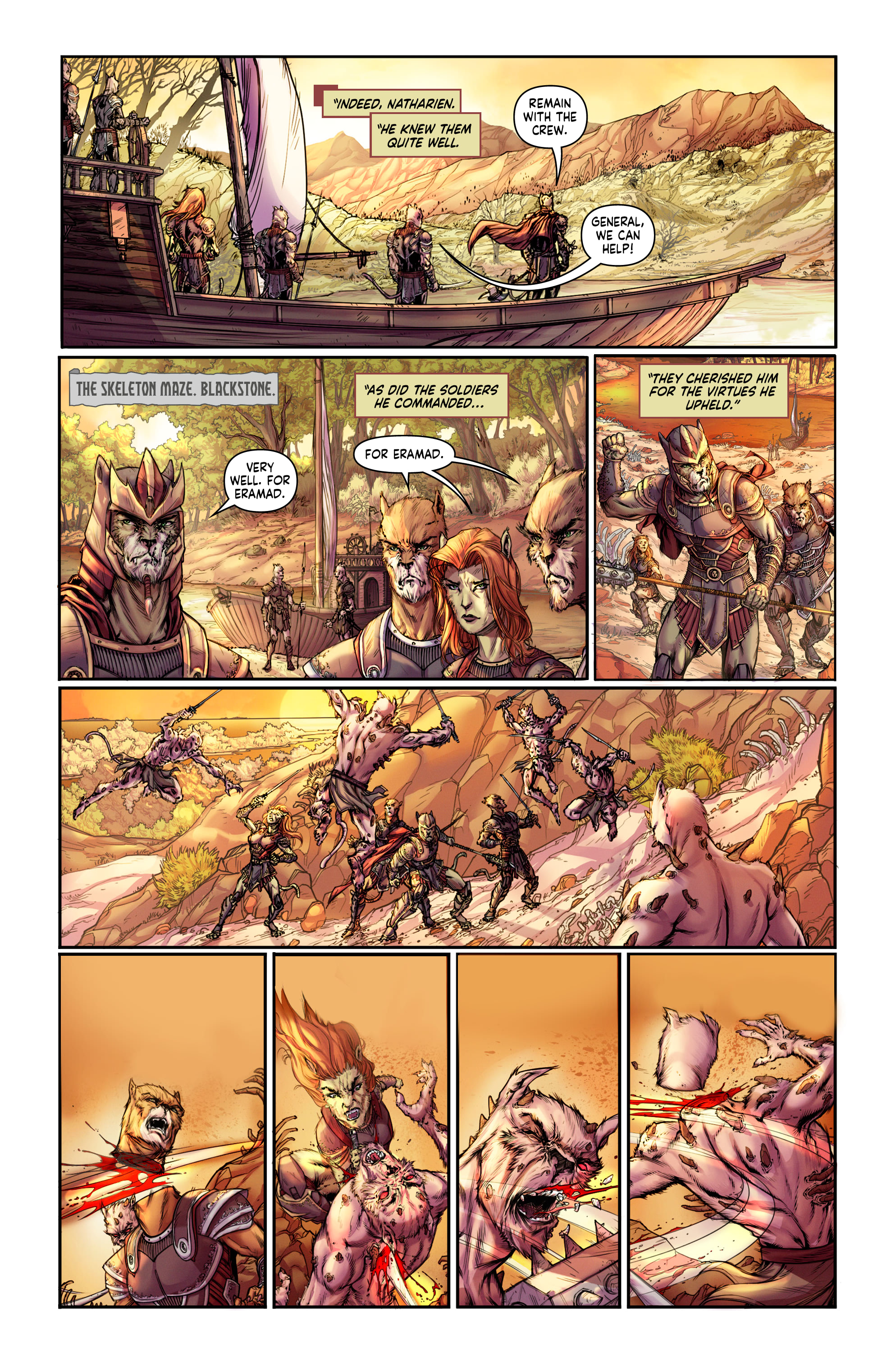 Read online Battlecats: Tales of Valderia comic -  Issue #1 - 9