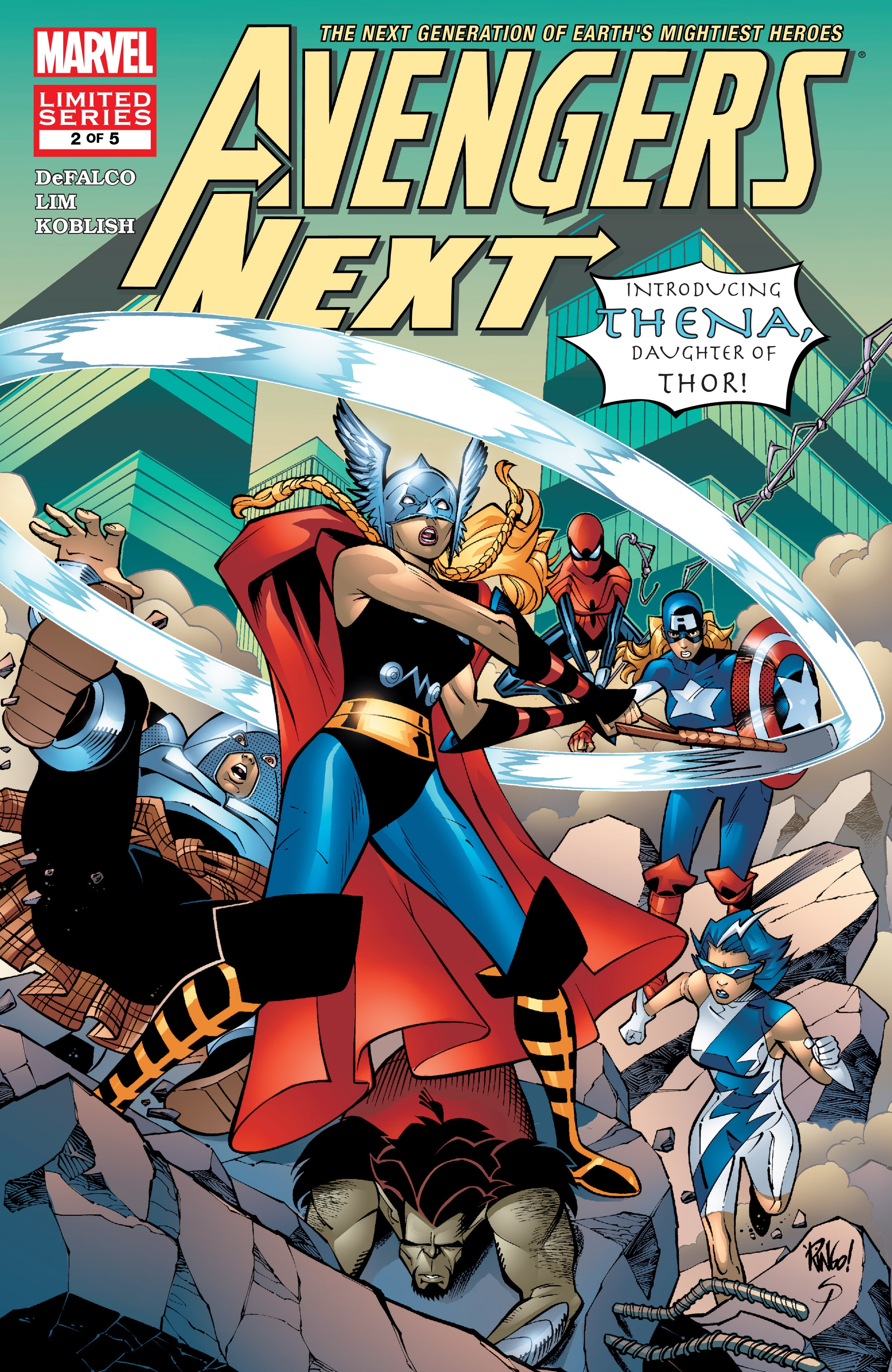 Read online Ms. Fantastic (Marvel)(MC2) - Avengers Next (2007) comic -  Issue #2 - 1