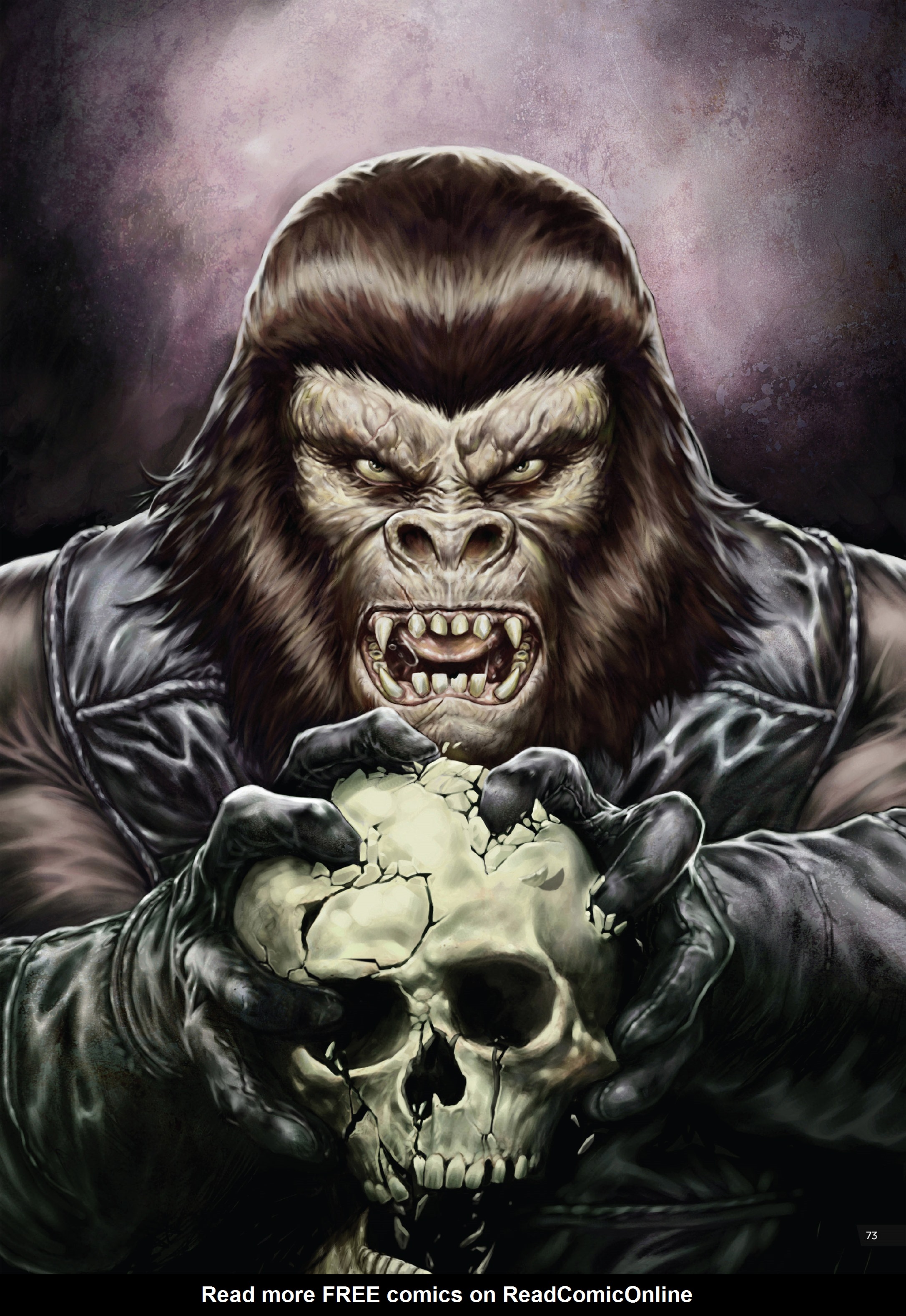 Read online Planet of the Apes Artist Tribute comic -  Issue # TPB - 73