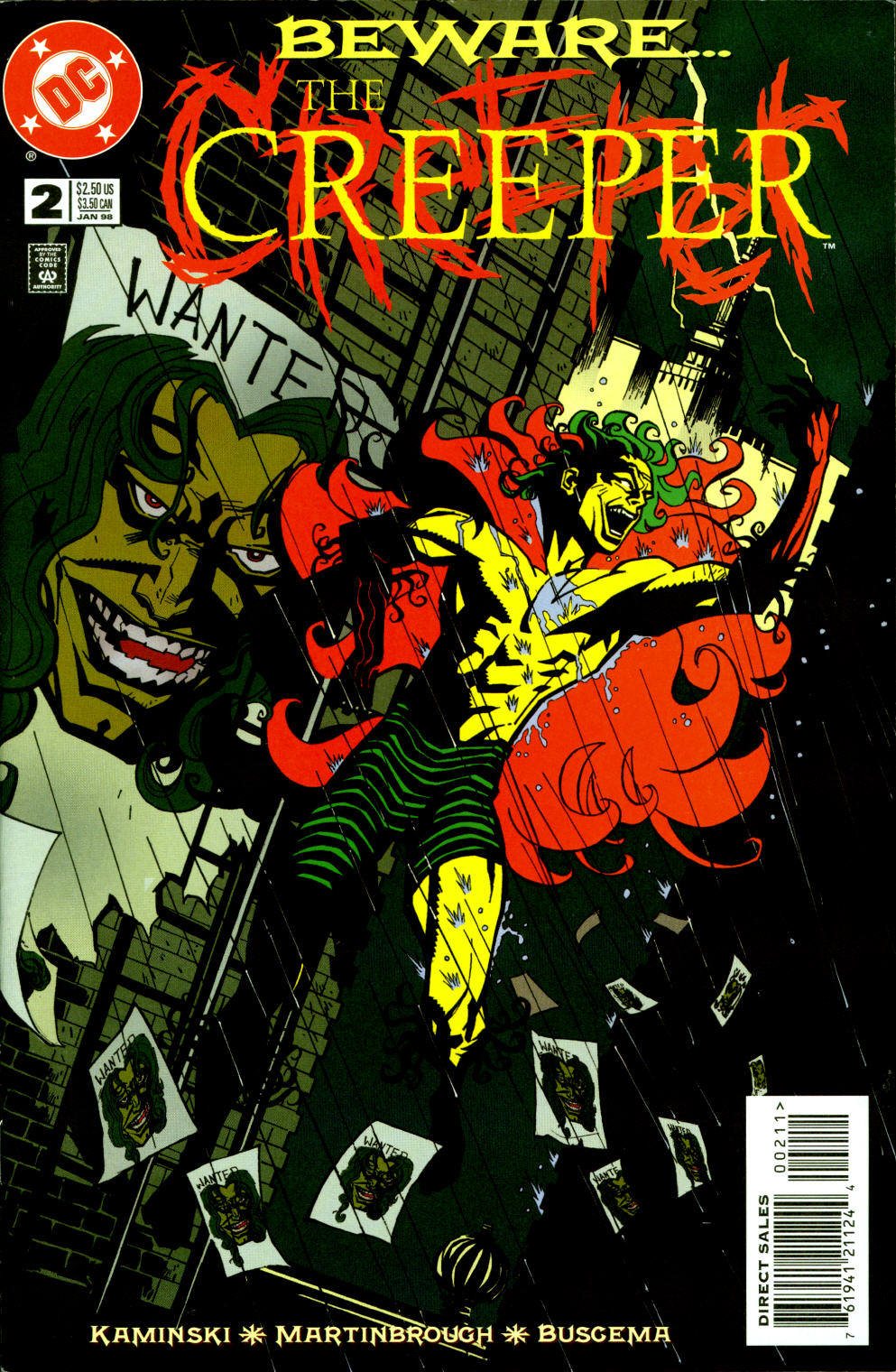 Read online The Creeper (1997) comic -  Issue #2 - 1