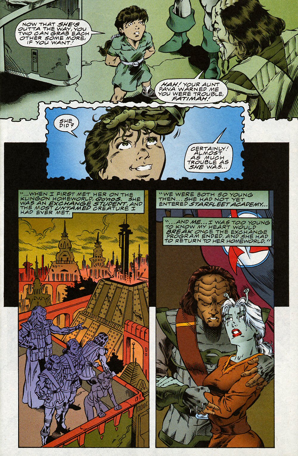 Read online Star Trek: Starfleet Academy (1996) comic -  Issue #5 - 5