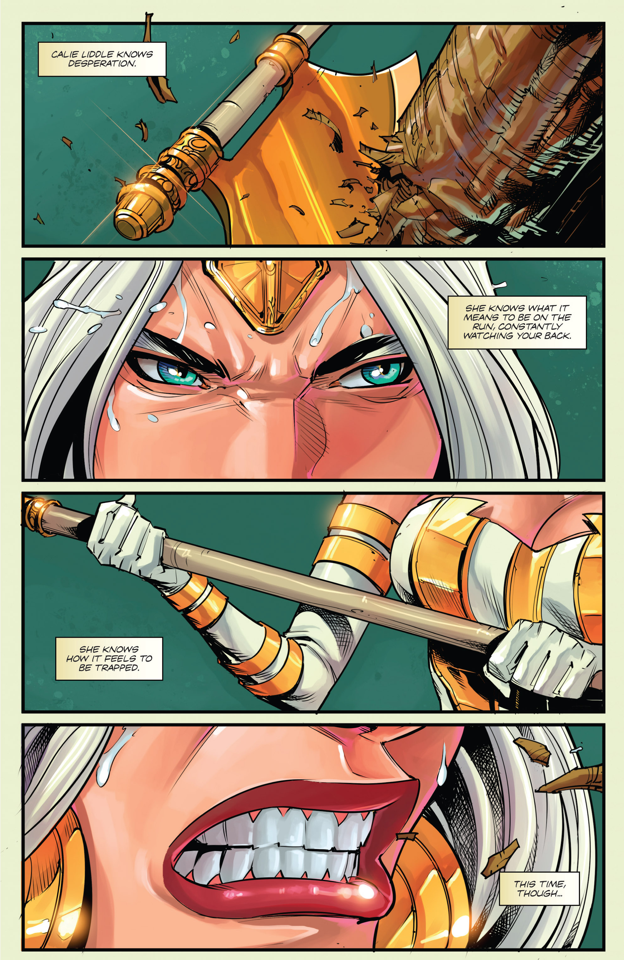 Read online Grimm Fairy Tales presents White Queen: Age of Darkness comic -  Issue #2 - 4