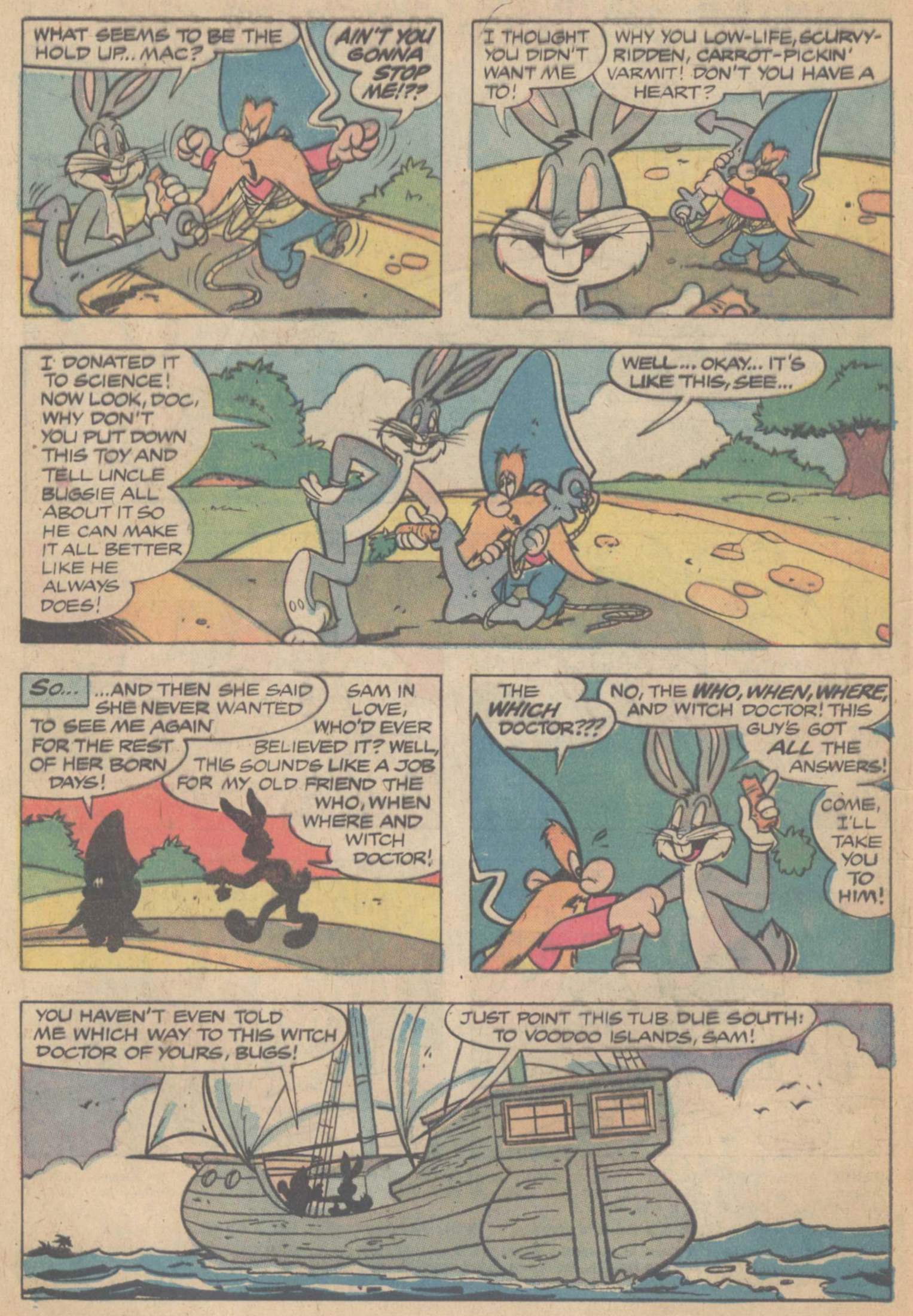 Read online Yosemite Sam and Bugs Bunny comic -  Issue #25 - 4