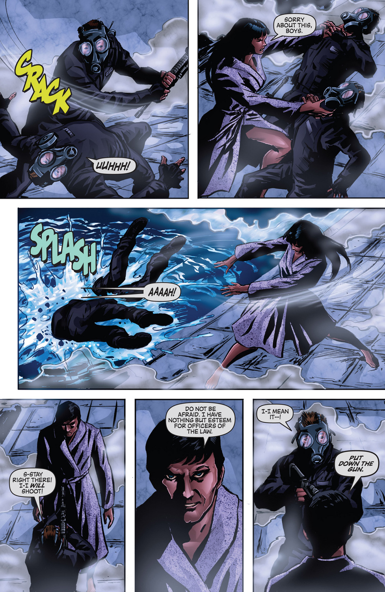 Read online Dark Shadows/Vampirella comic -  Issue #4 - 11