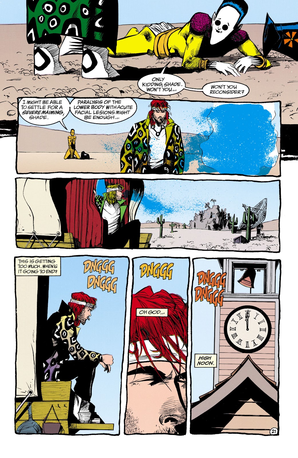 Shade, the Changing Man (1990) issue 16 - Page 21