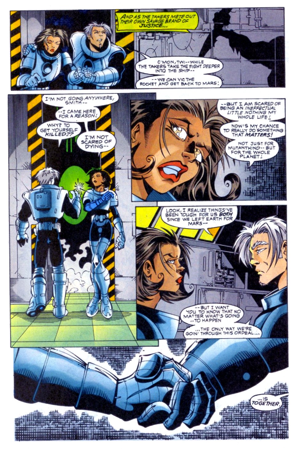 Read online 2099: World of Tomorrow comic -  Issue #7 - 10