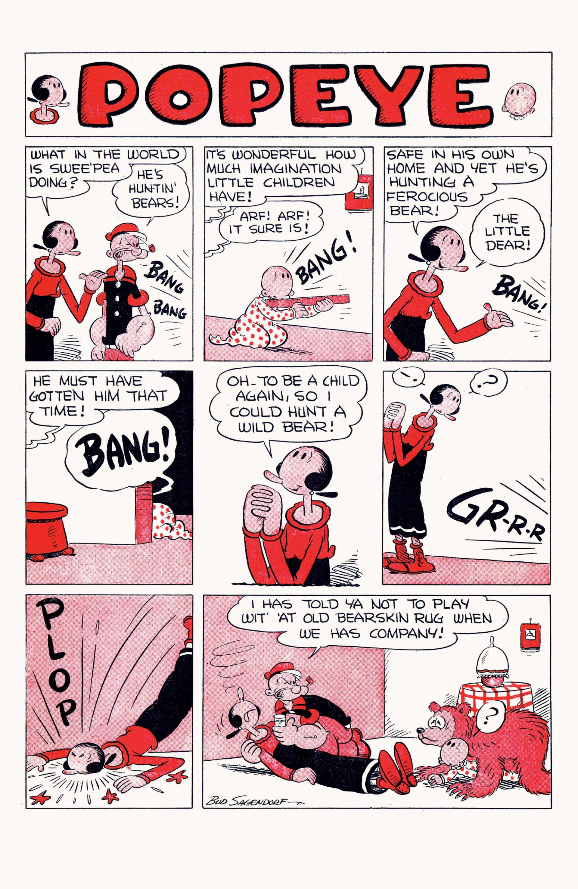 Read online Classic Popeye comic -  Issue #5 - 35