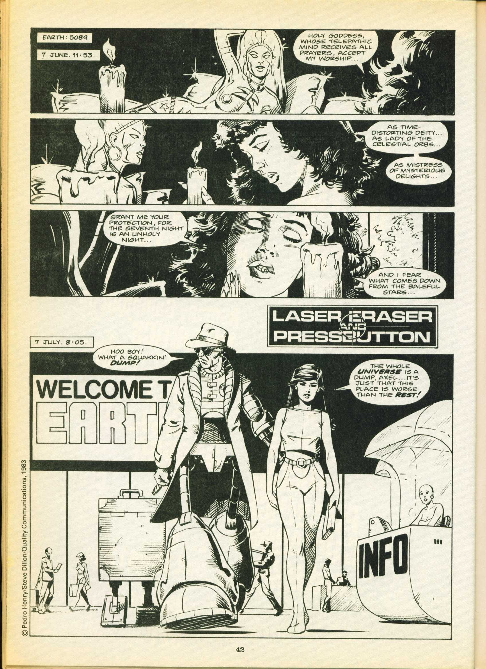 Read online Warrior comic -  Issue #15 - 42