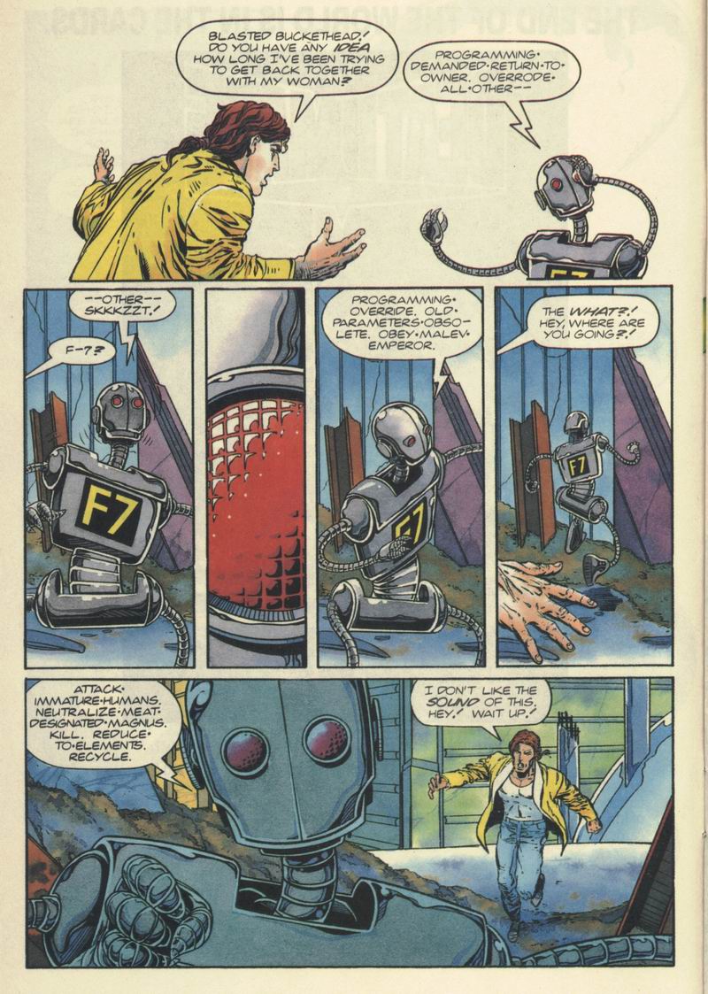 Read online Magnus Robot Fighter (1991) comic -  Issue #33 - 6