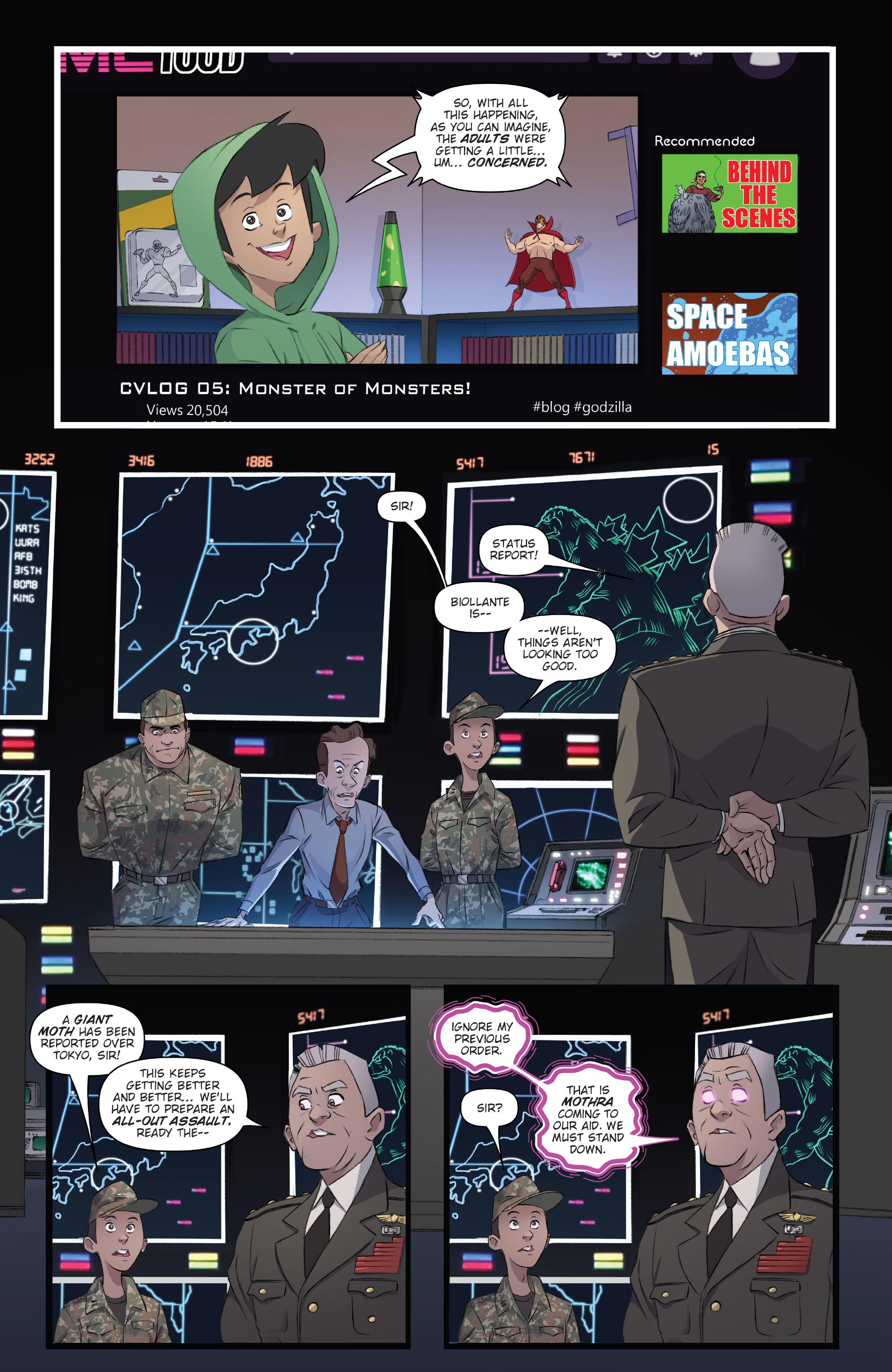Read online Godzilla: Monsters & Protectors comic -  Issue #5 - 12