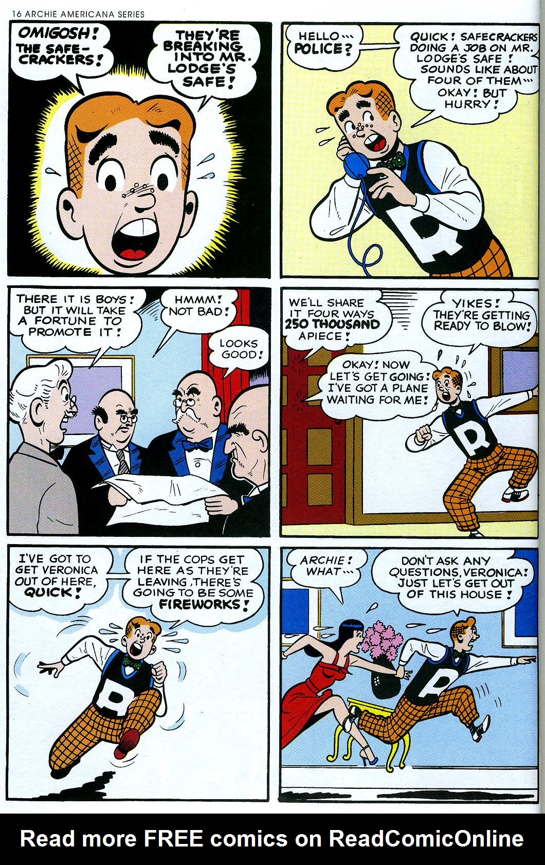 Read online Archie Americana Series comic -  Issue # TPB 2 - 18