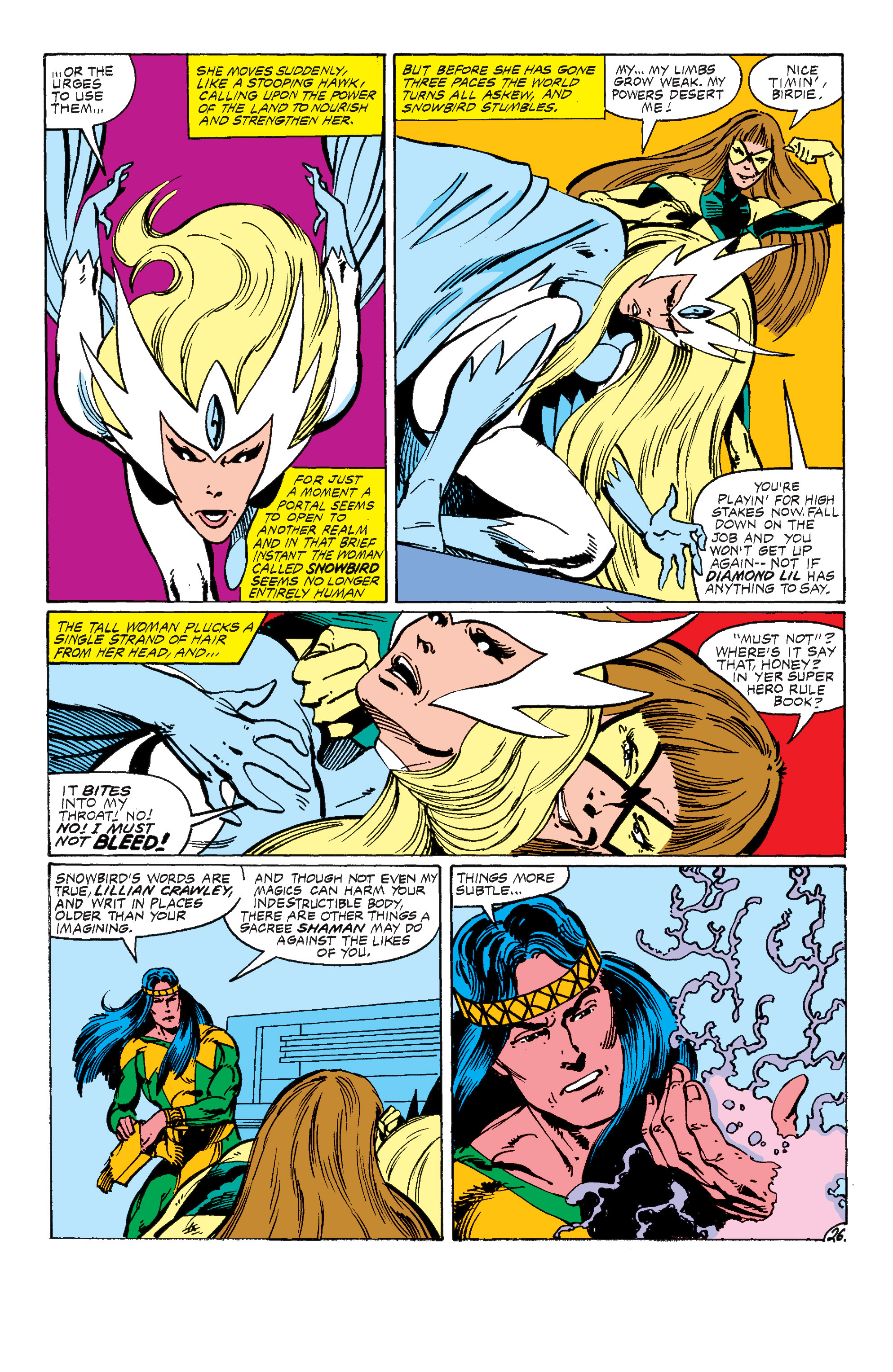 Read online Alpha Flight (1983) comic -  Issue #12 - 26