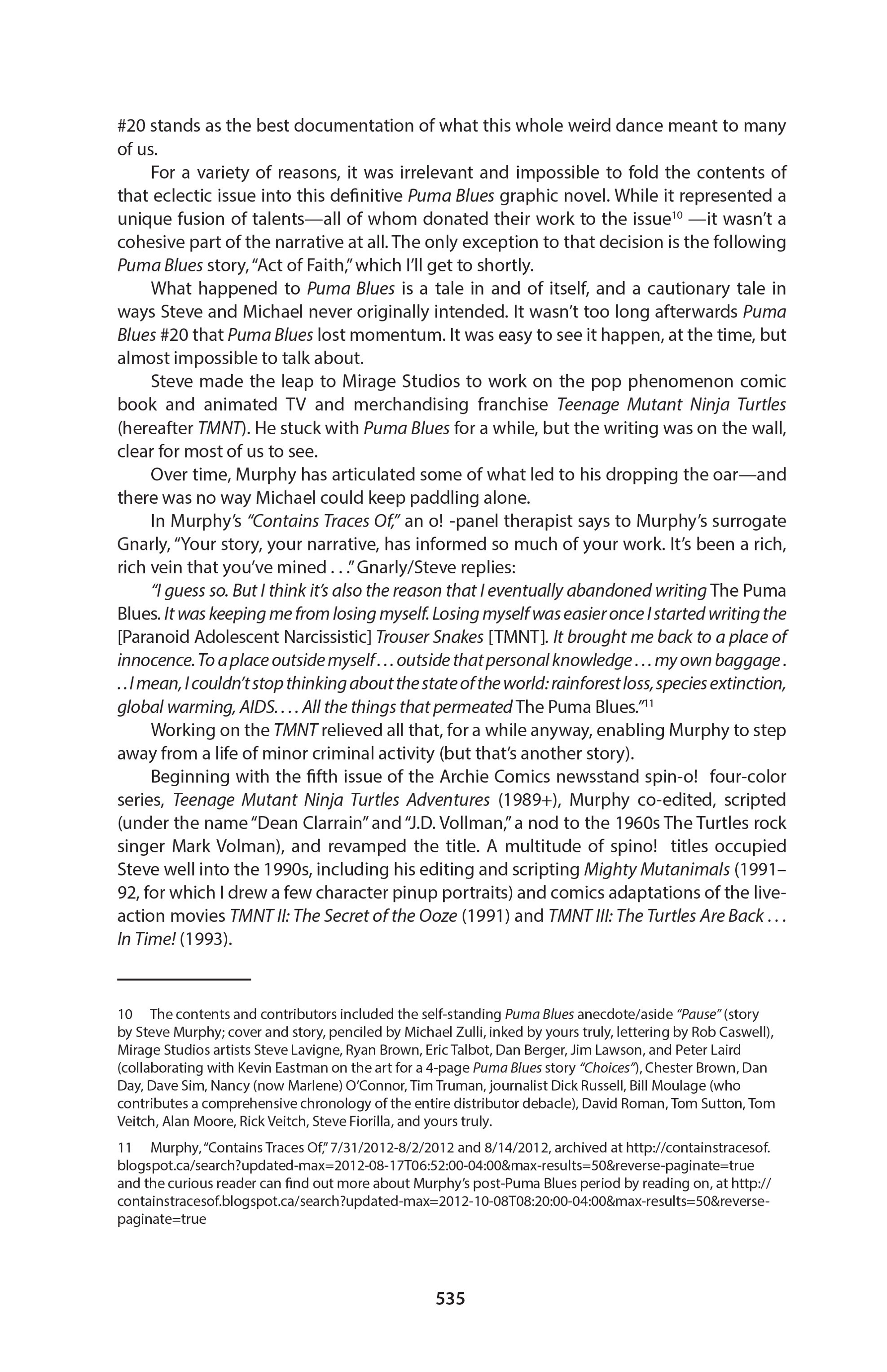 Read online The Puma Blues comic -  Issue # TPB (Part2) - 263