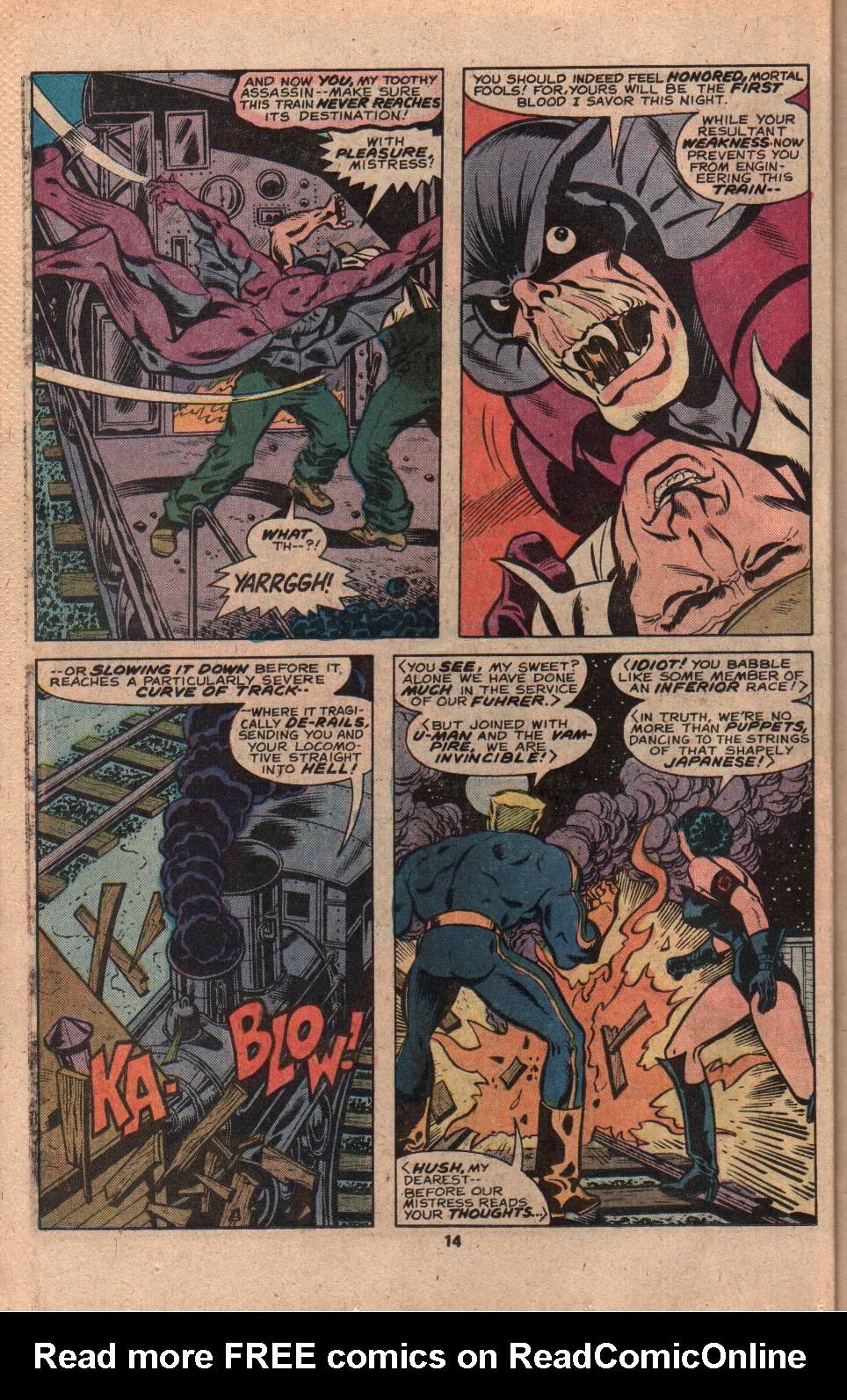 Read online The Invaders (1975) comic -  Issue #41 - 16