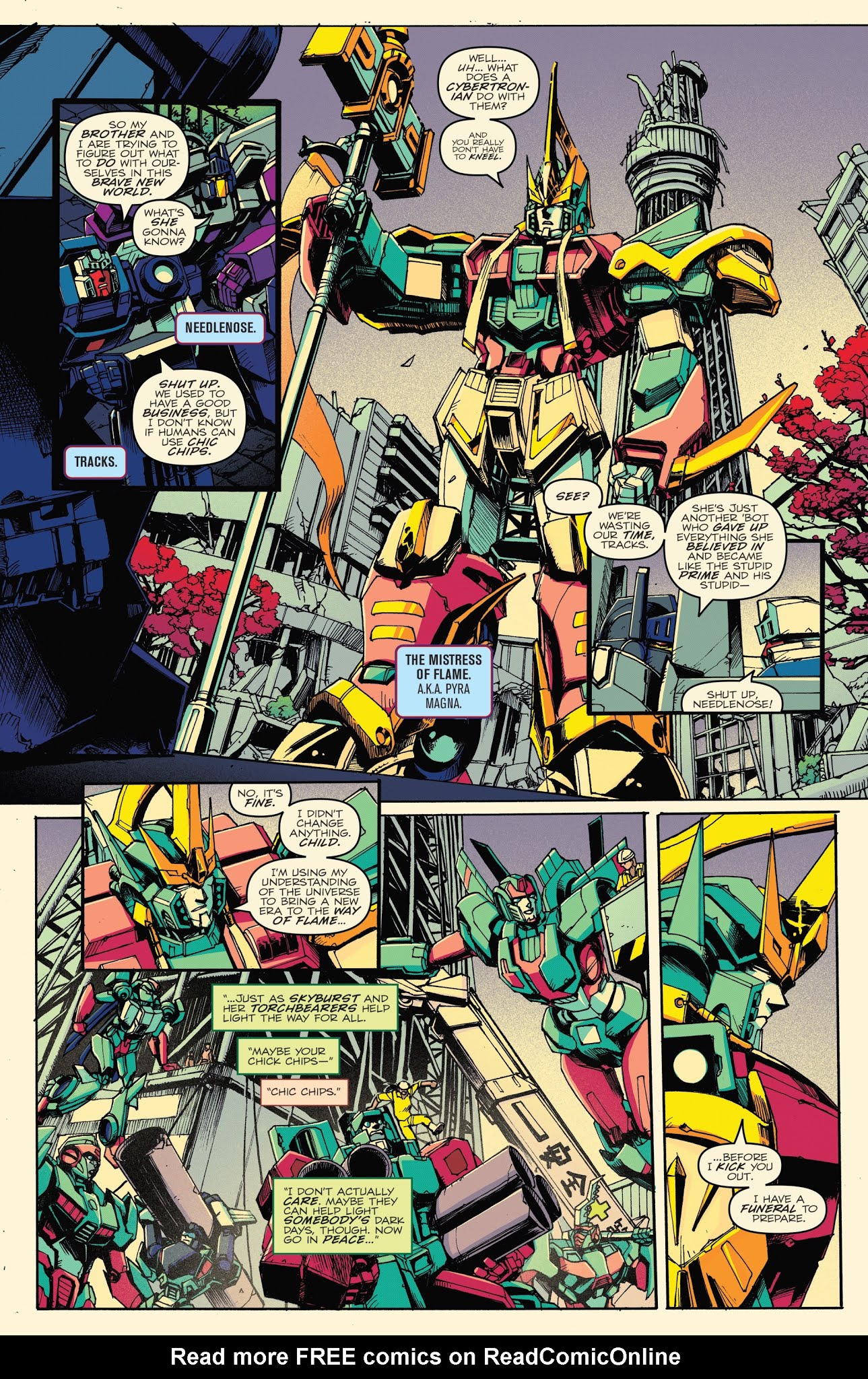 Read online Optimus Prime comic -  Issue #25 - 11