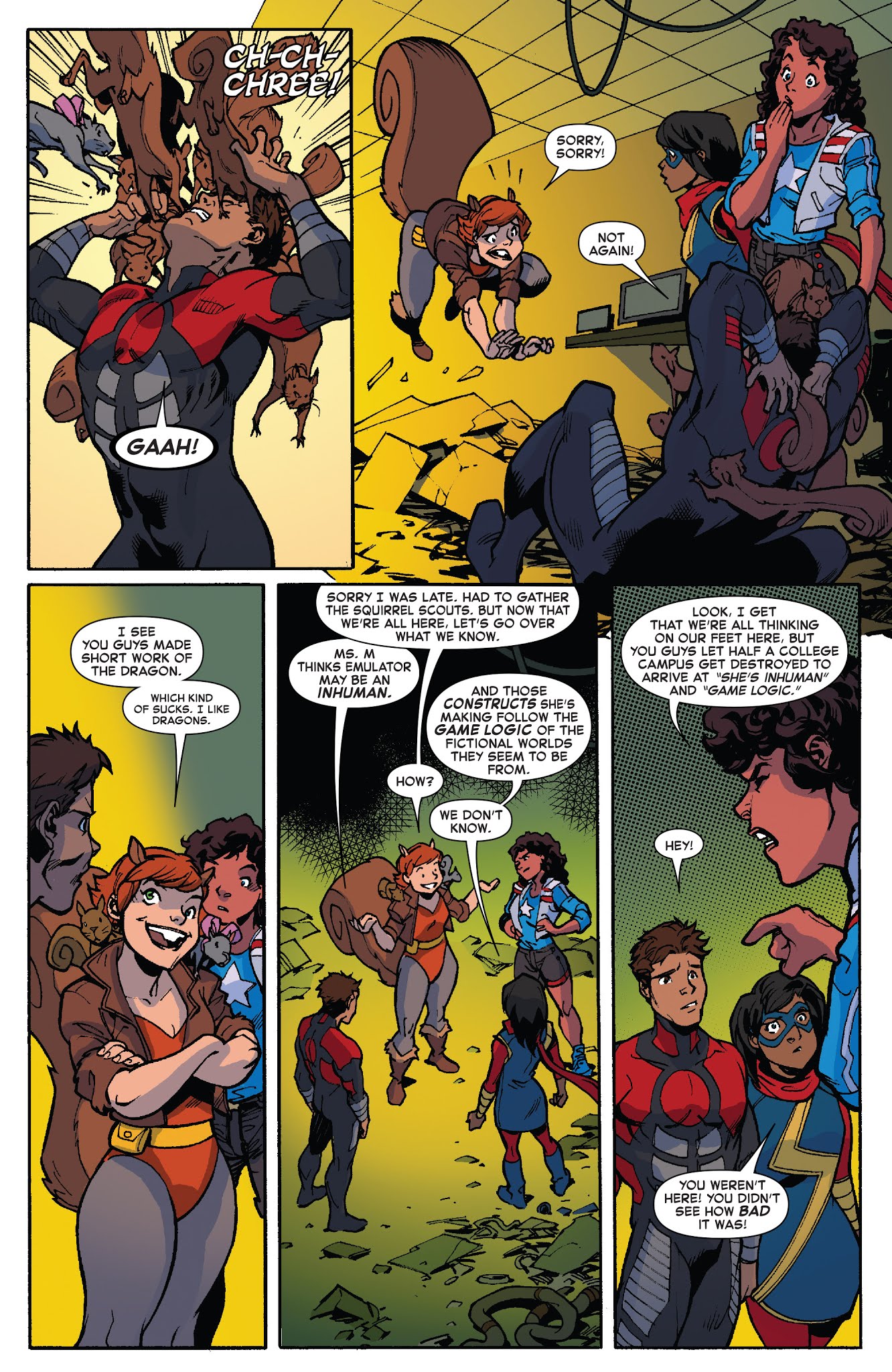 Read online Marvel Rising: Squirrel Girl & Ms. Marvel comic -  Issue # Full - 40