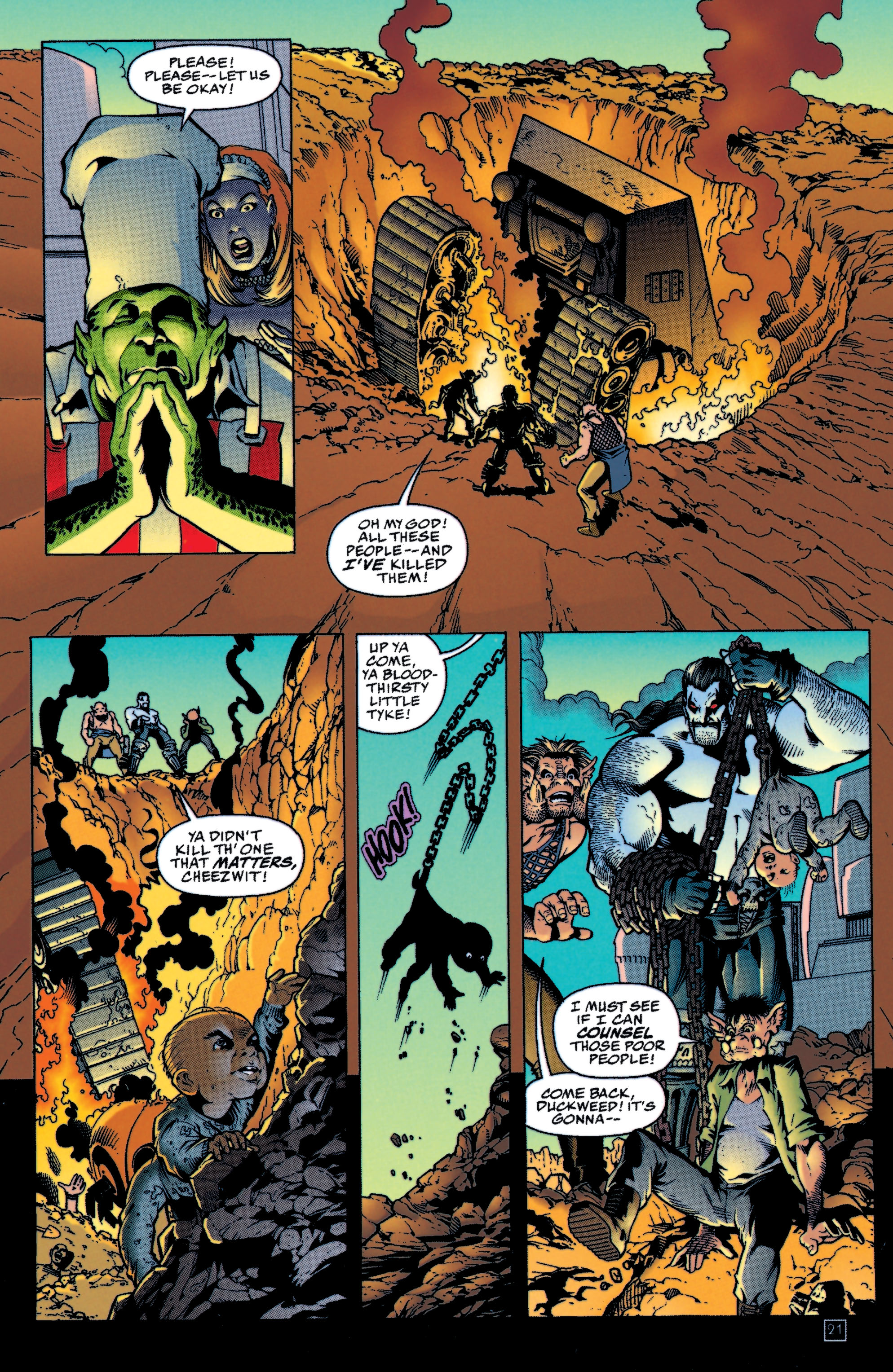 Read online Lobo (1993) comic -  Issue #43 - 22