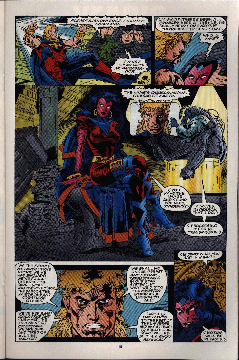 Read online Starmasters comic -  Issue #1 - 14