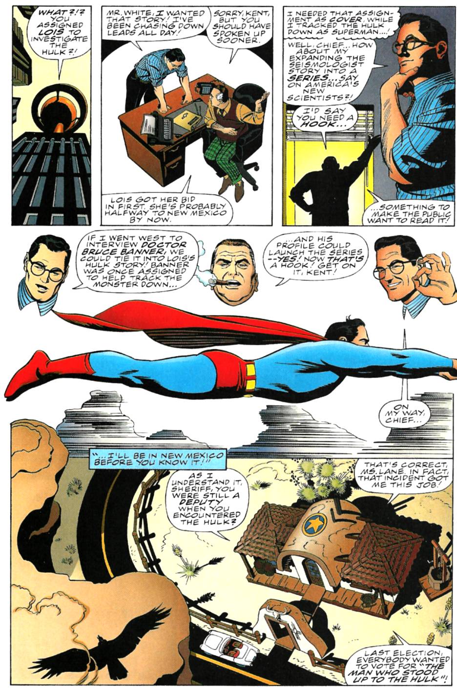 Read online Incredible Hulk vs Superman comic -  Issue # Full - 14