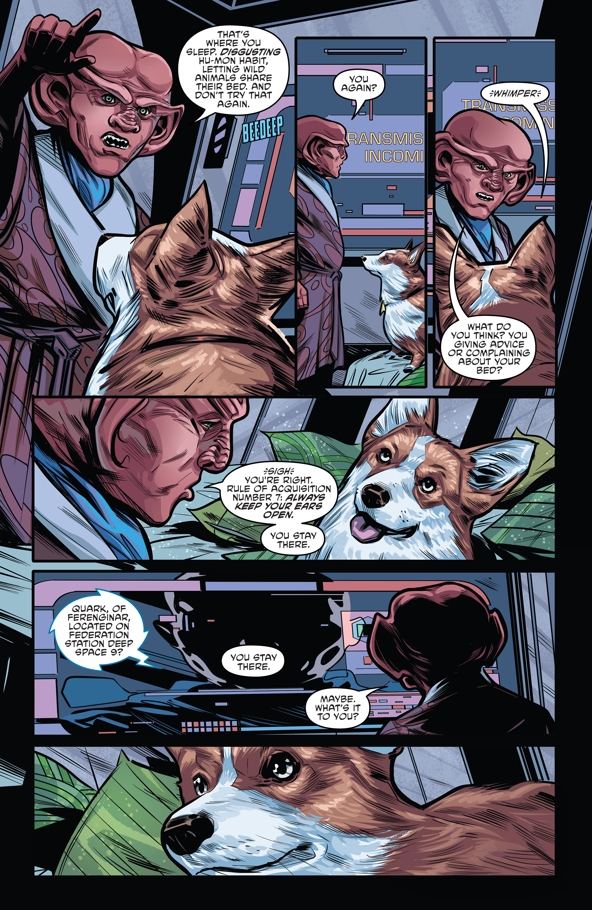 Read online Star Trek: Deep Space Nine - The Dog of War comic -  Issue #1 - 21