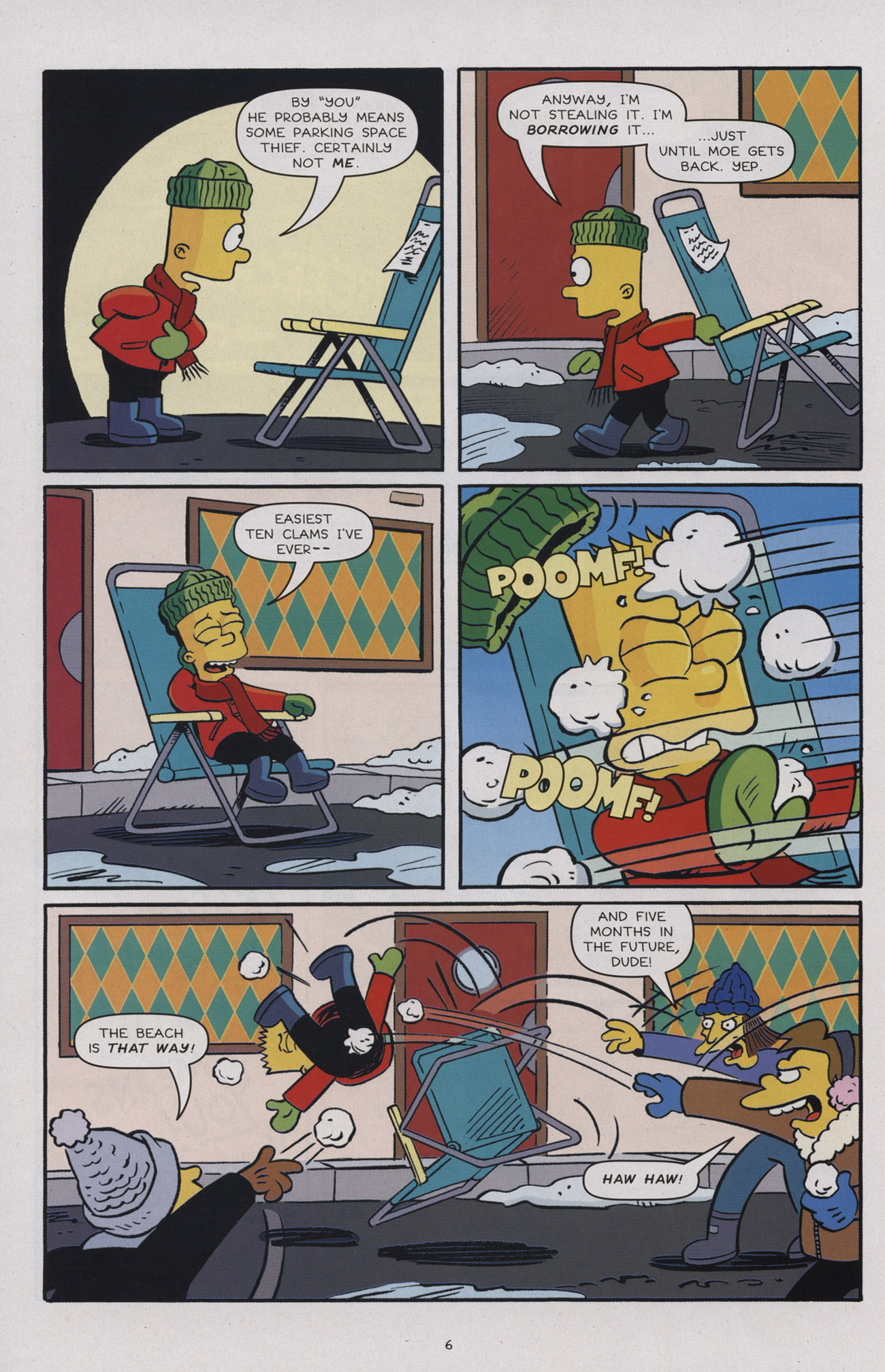 Read online The Simpsons Winter Wingding comic -  Issue #6 - 8