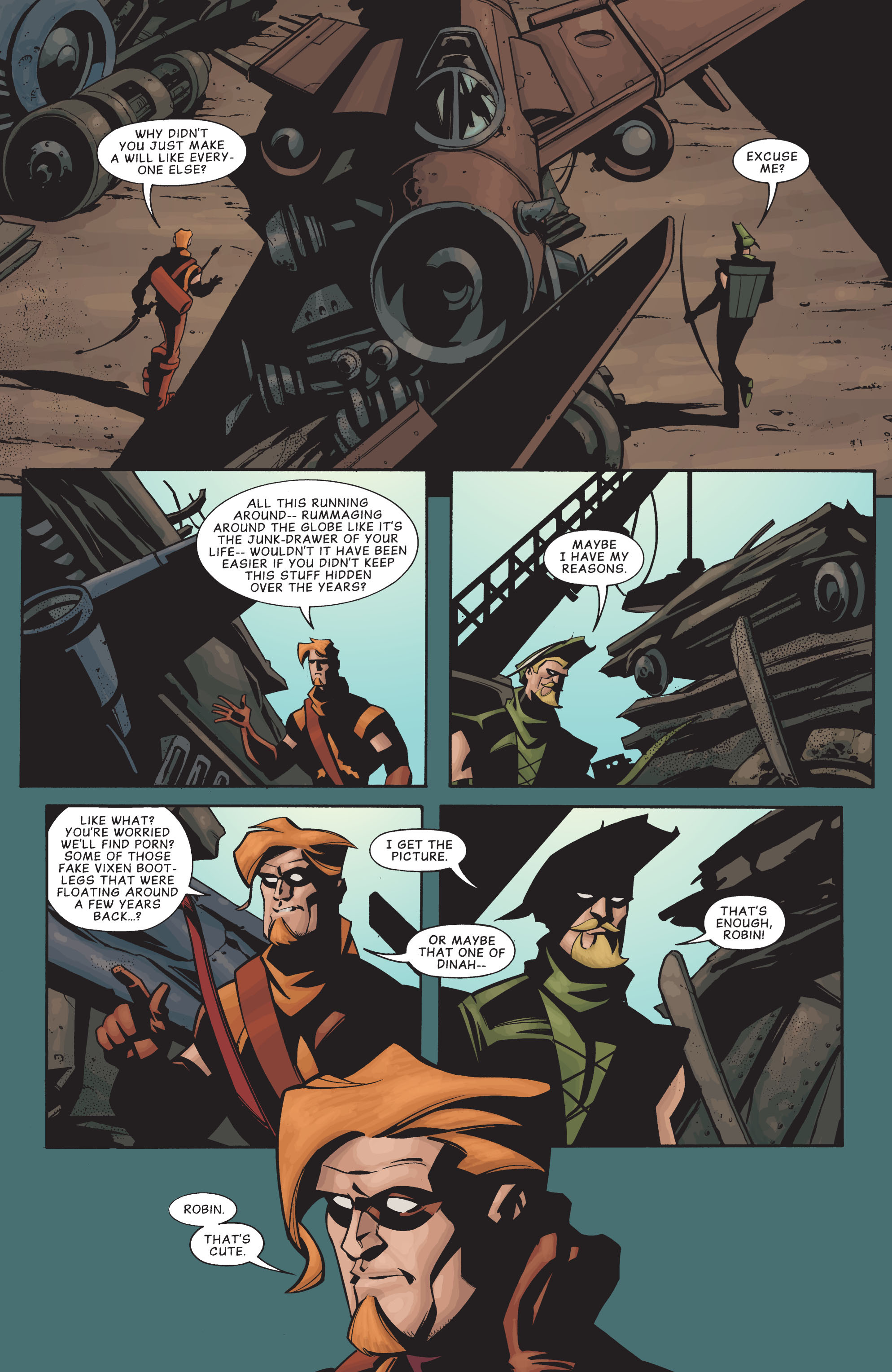 Read online Green Arrow: The Archer's Quest comic -  Issue # TPB - 108