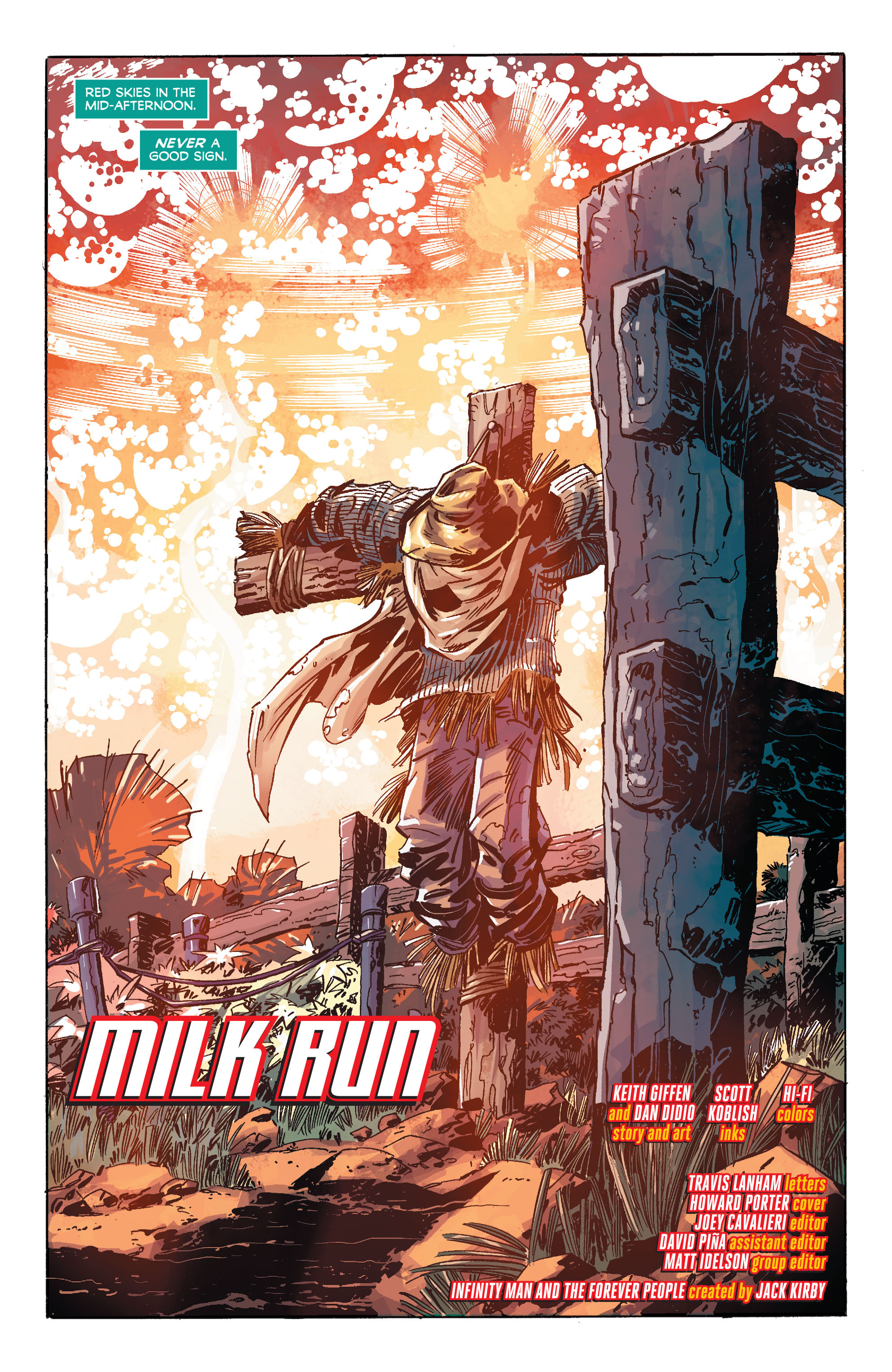 Read online Infinity Man and the Forever People comic -  Issue #4 - 2