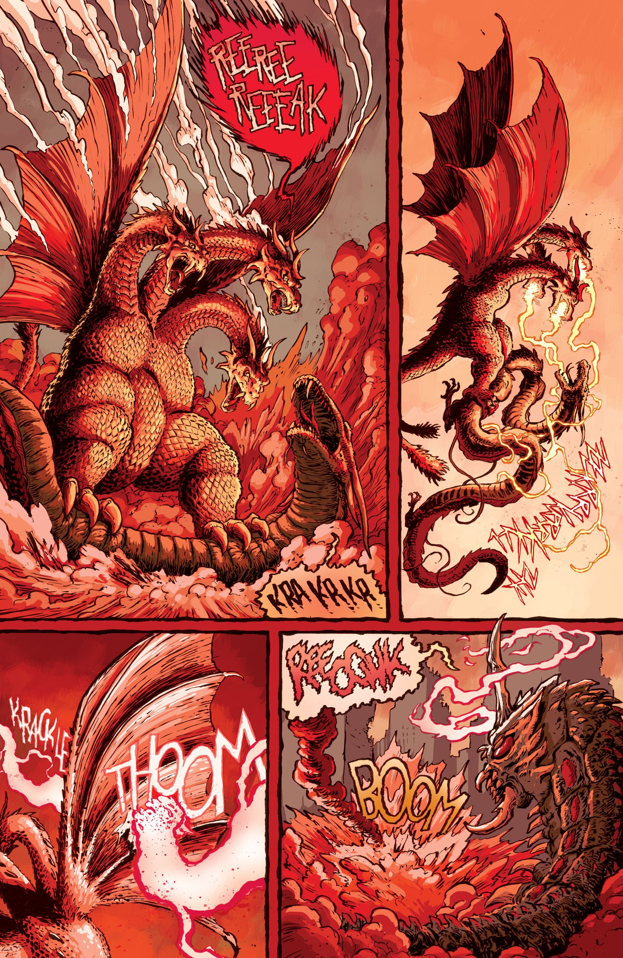 Read online Godzilla: Cataclysm comic -  Issue #4 - 5