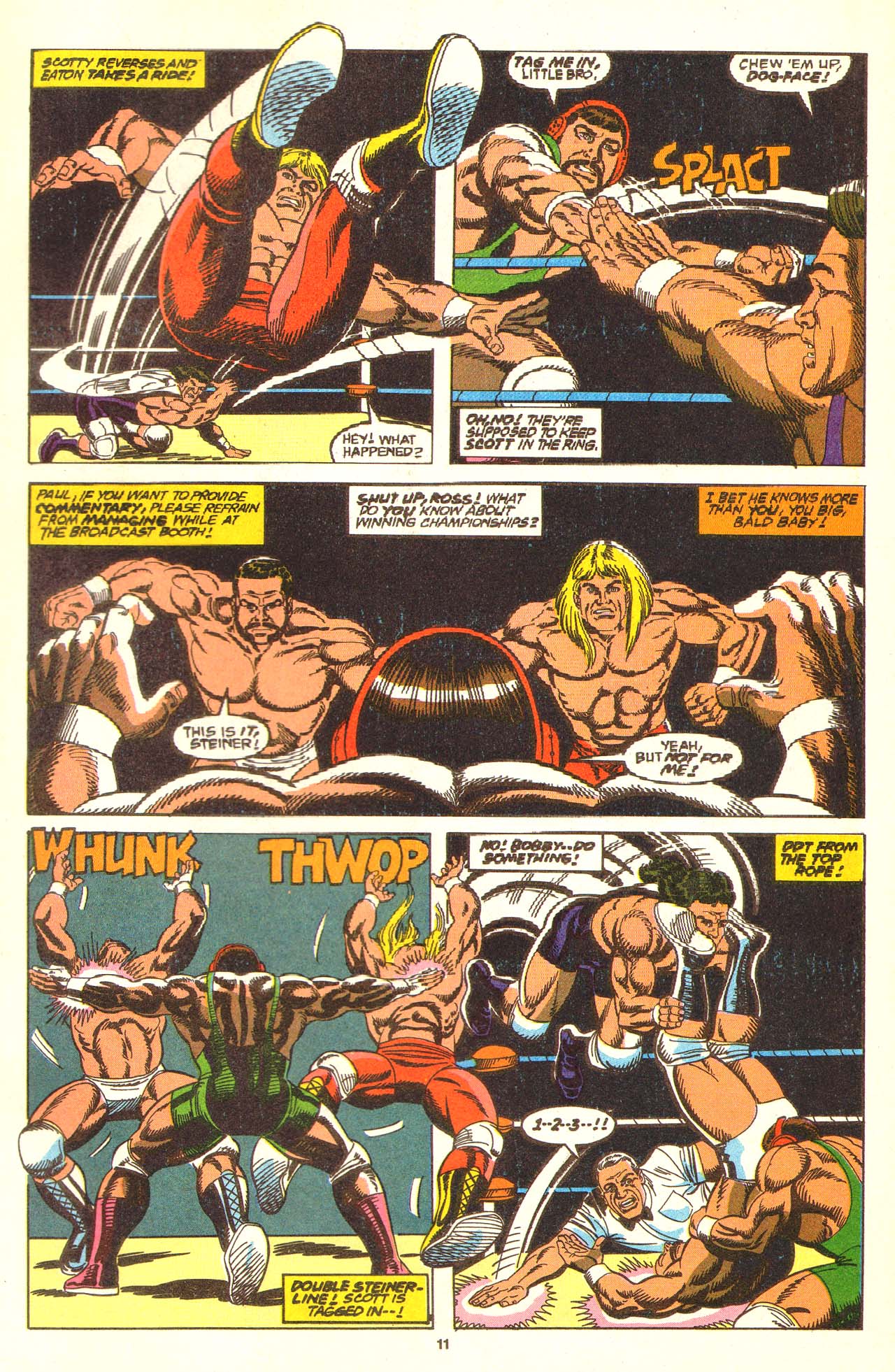 Read online WCW World Championship Wrestling comic -  Issue #6 - 13