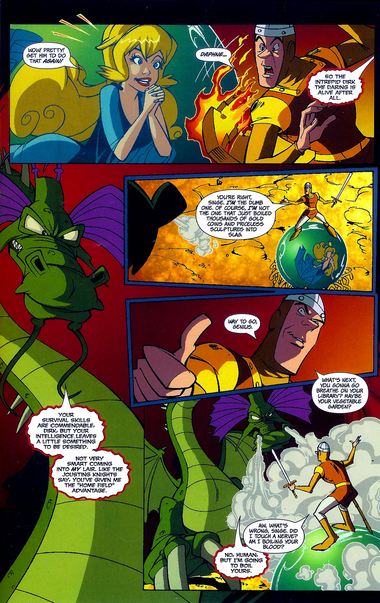 Read online Dragon's Lair comic -  Issue #4 - 11