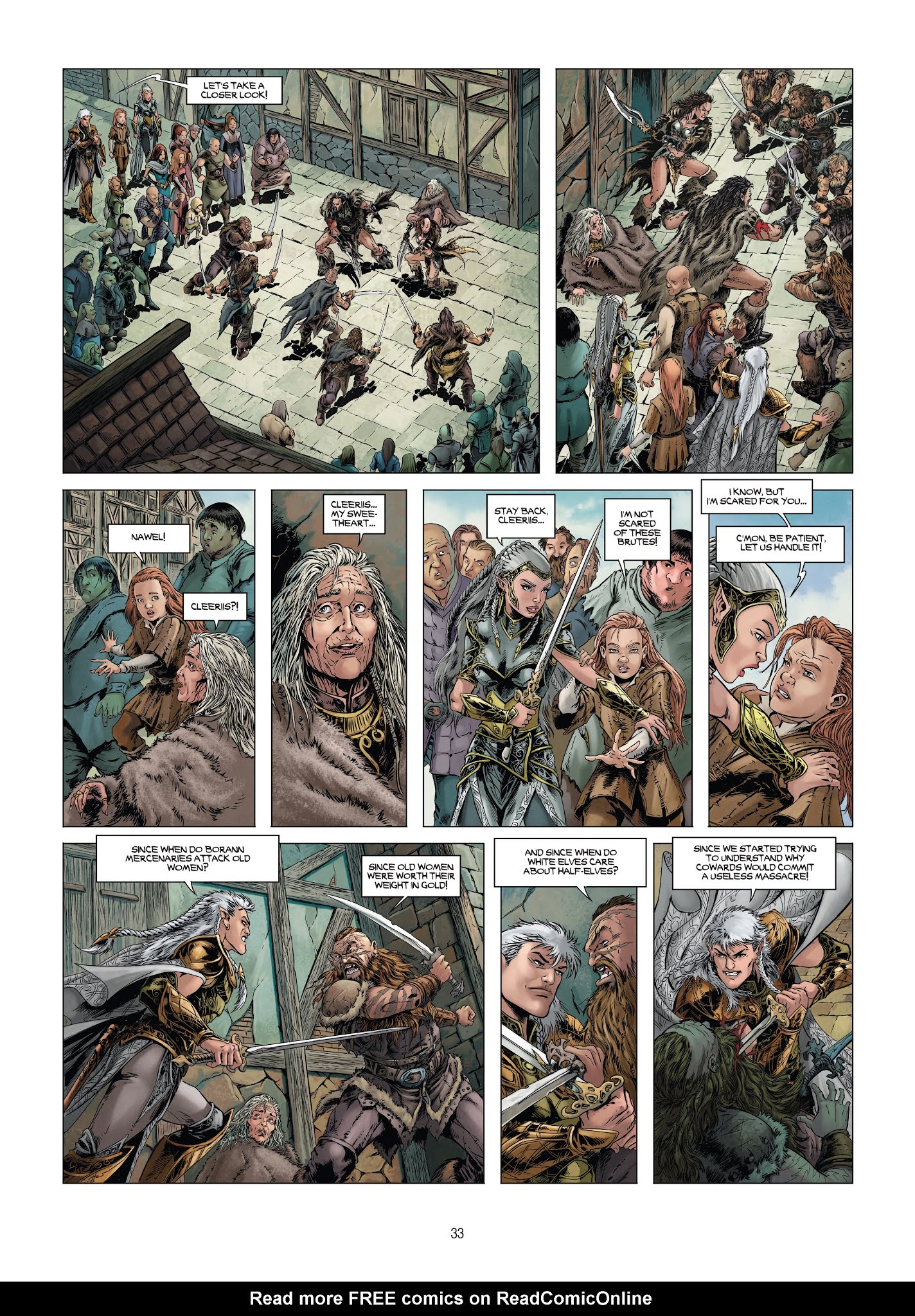 Read online Elves comic -  Issue #19 - 33