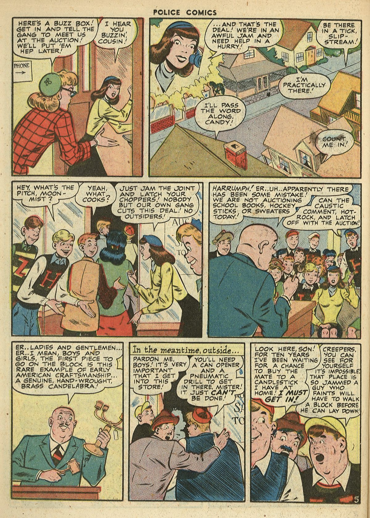 Read online Police Comics comic -  Issue #71 - 30