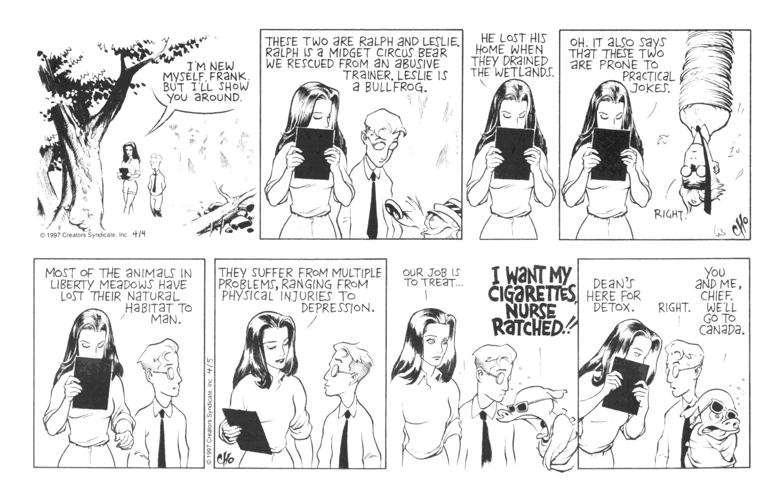 Read online Liberty Meadows comic -  Issue #1 - 5