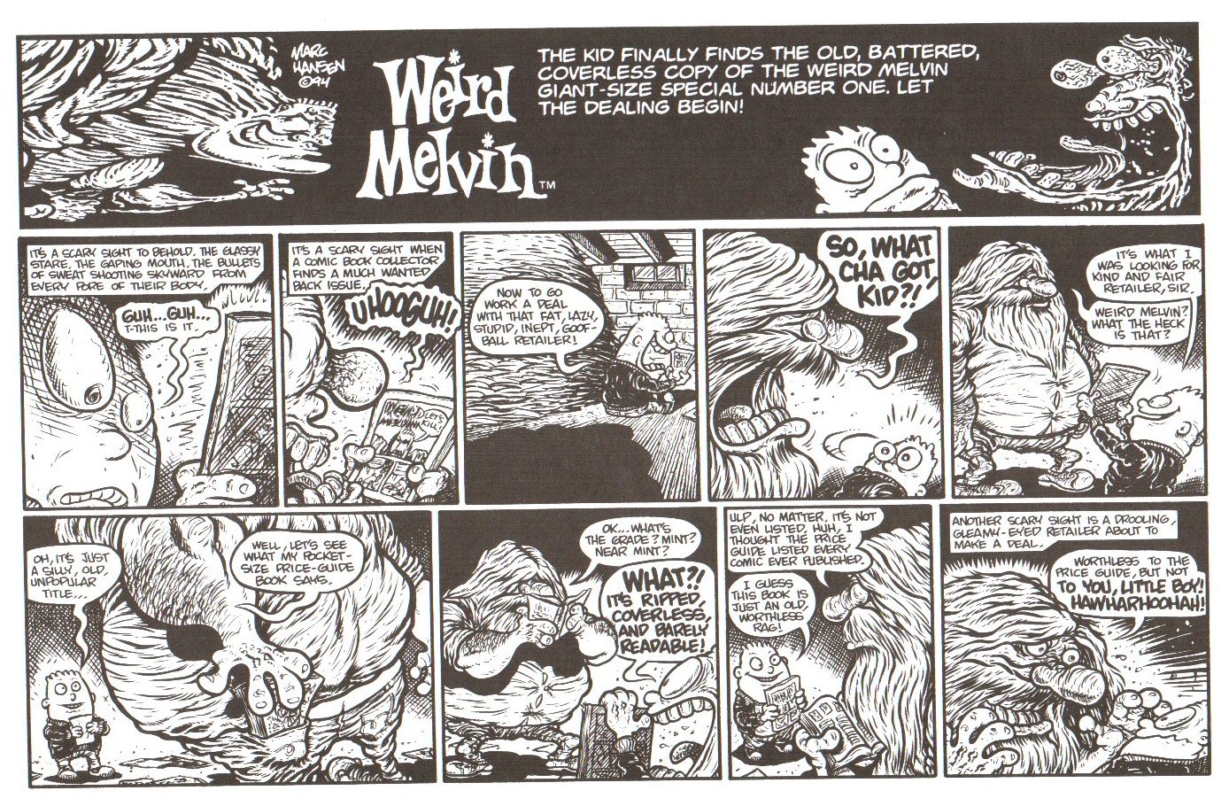 Read online Weird Melvin comic -  Issue #1 - 29