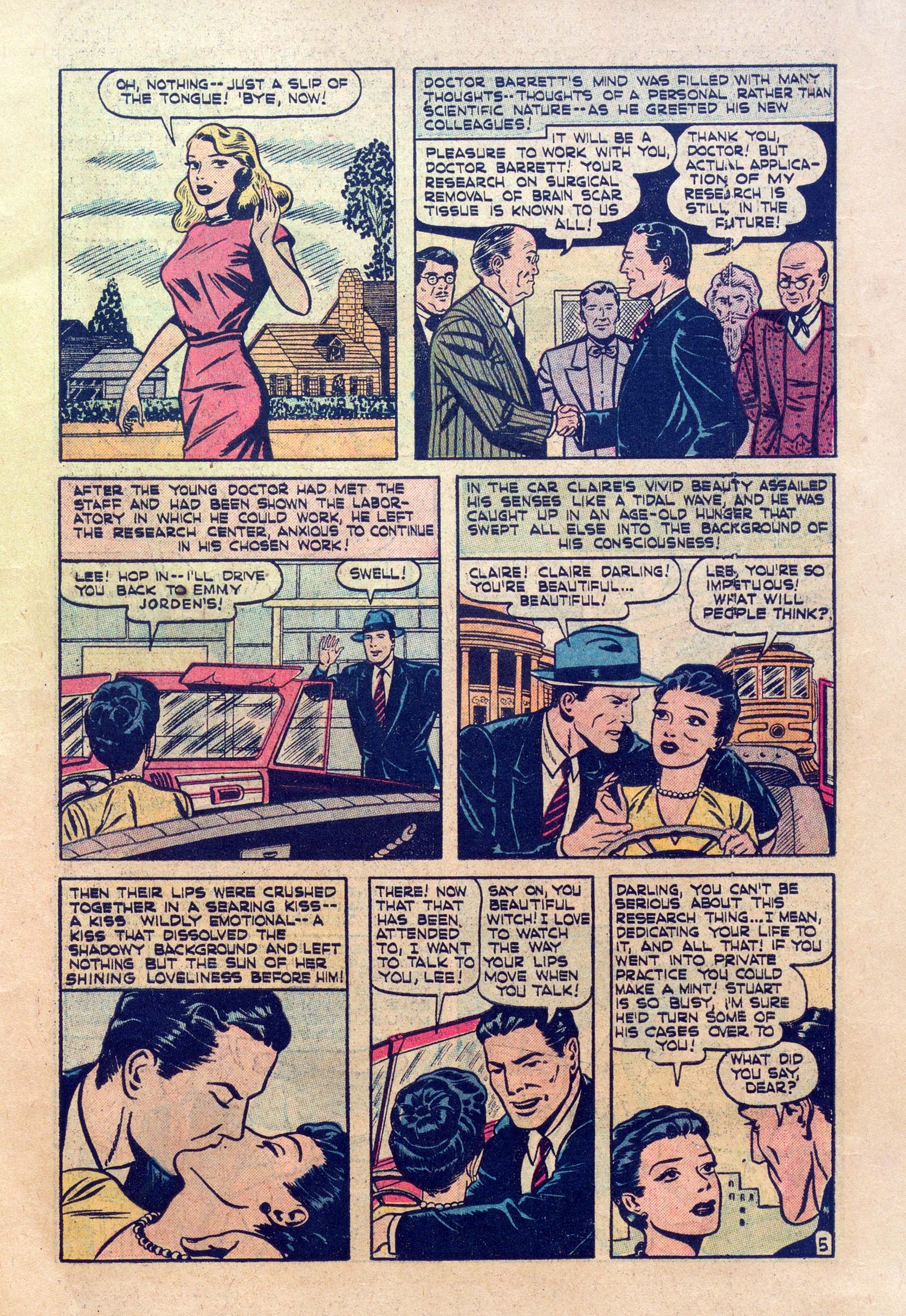 Read online Romantic Affairs comic -  Issue #3 - 7