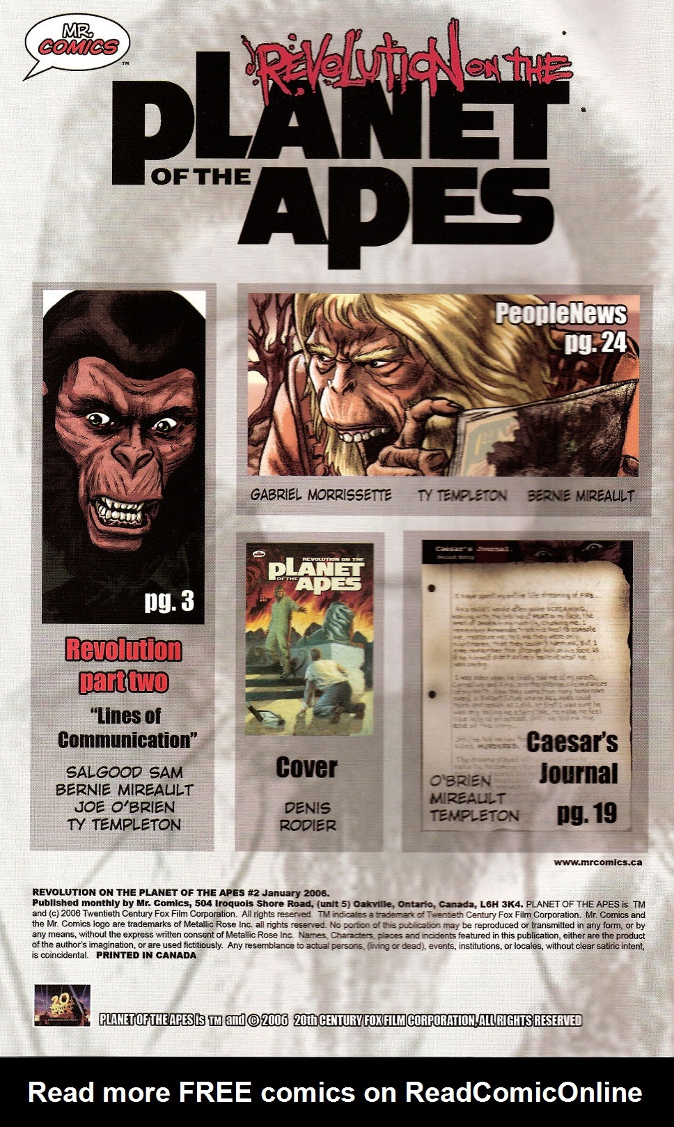 Read online Revolution on the Planet of the Apes comic -  Issue #2 - 2