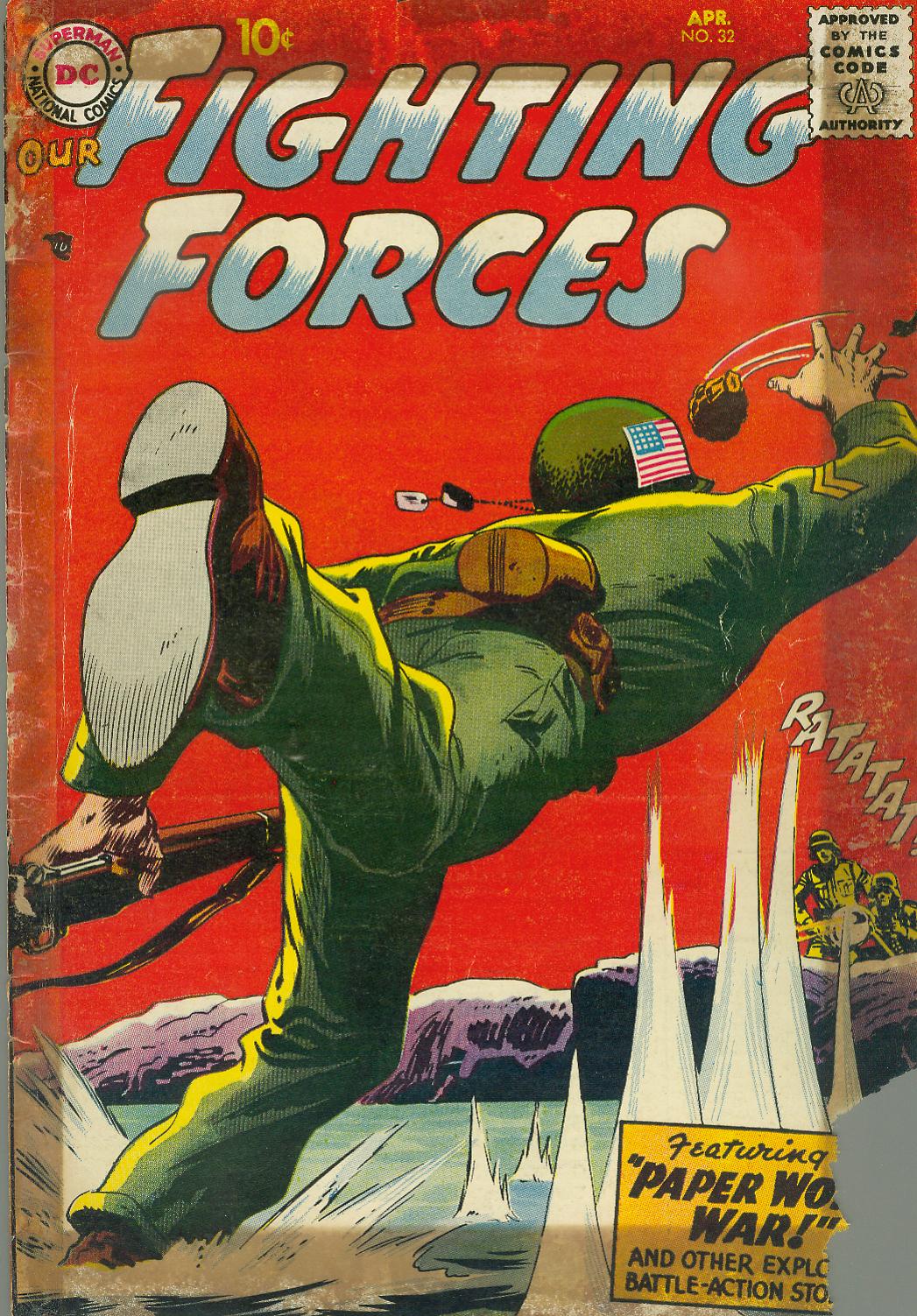 Read online Our Fighting Forces comic -  Issue #32 - 1