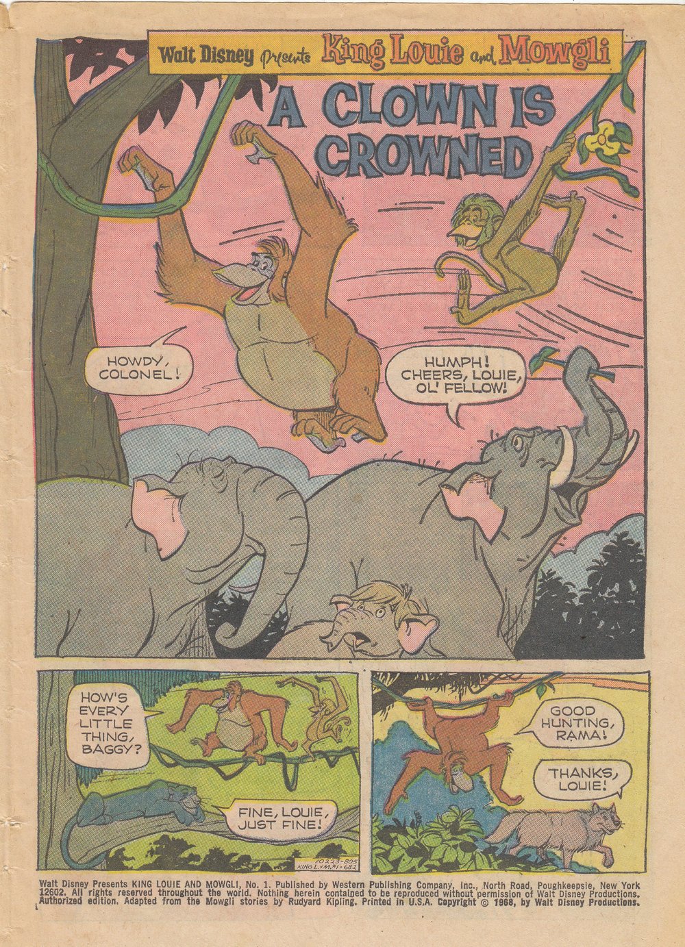 Read online King Louie and Mowgli comic -  Issue # Full - 3