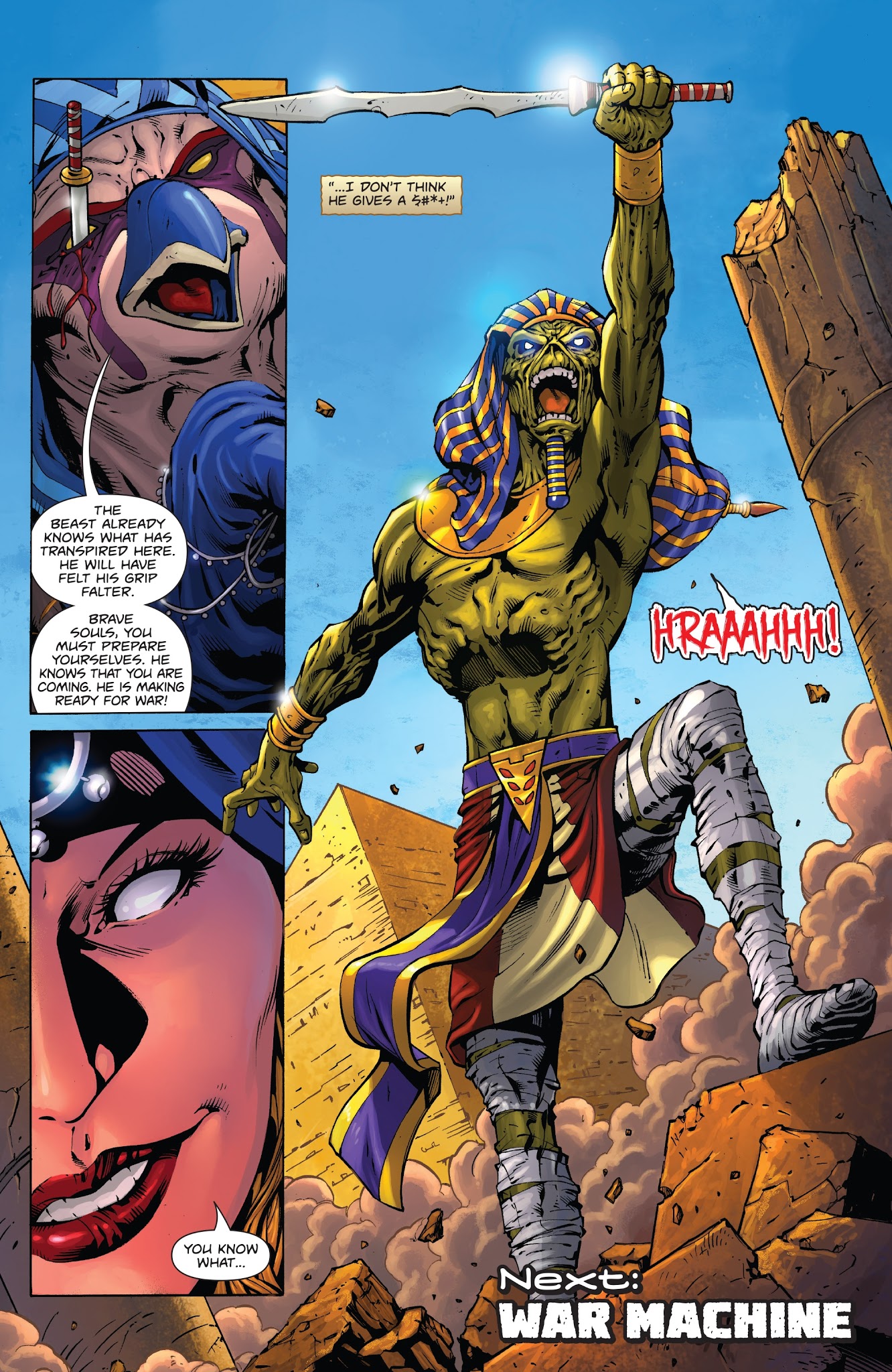 Read online Iron Maiden: Legacy of the Beast comic -  Issue #2 - 27