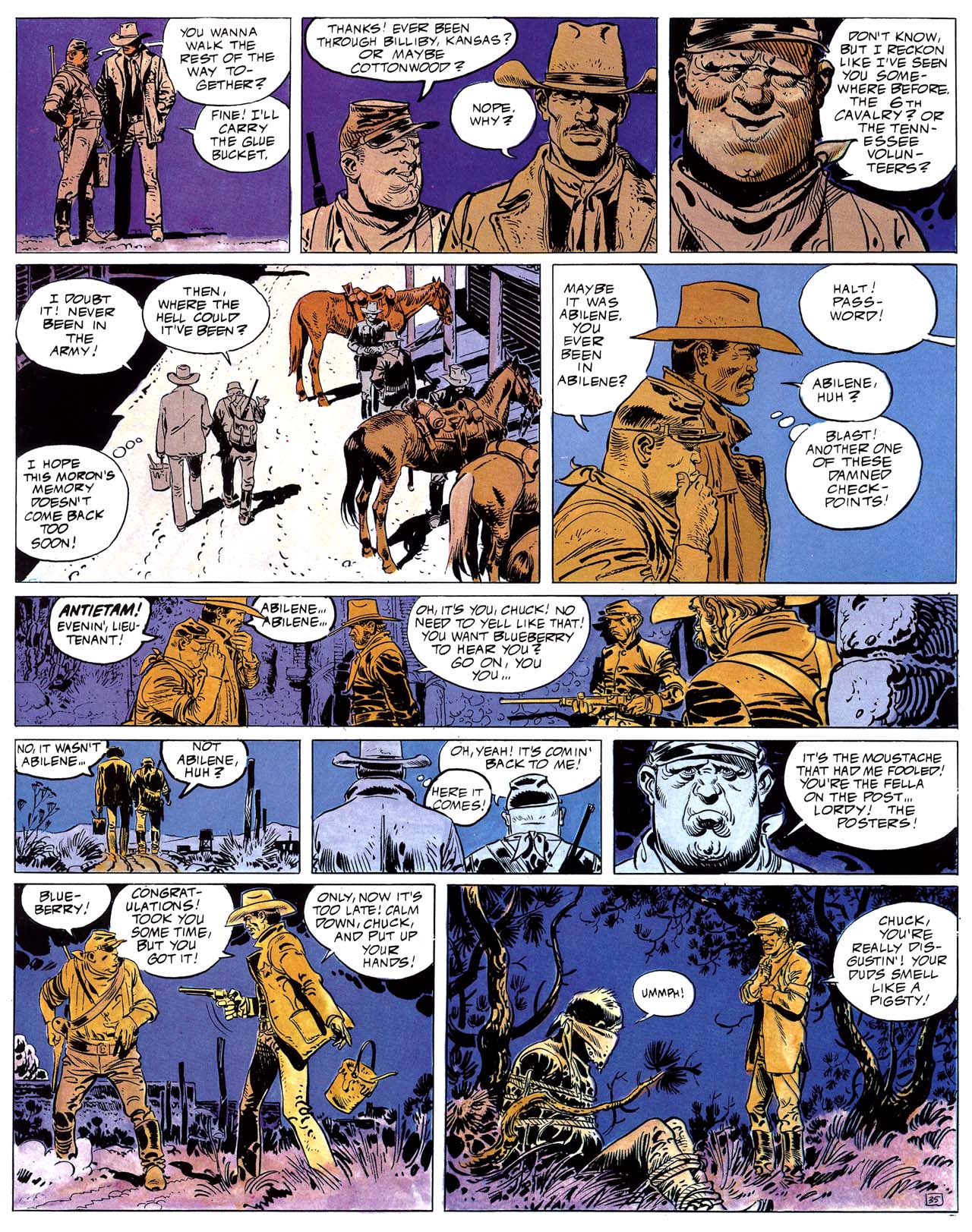 Read online Epic Graphic Novel: Blueberry comic -  Issue #3 - 40