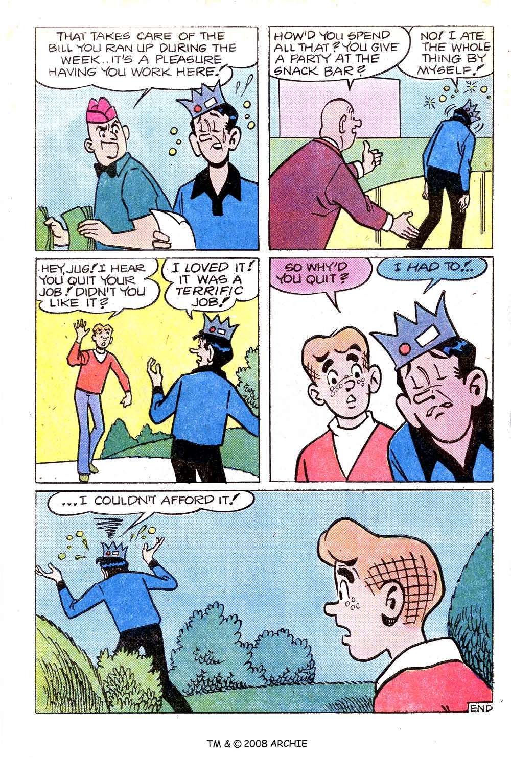 Read online Jughead (1965) comic -  Issue #291 - 33