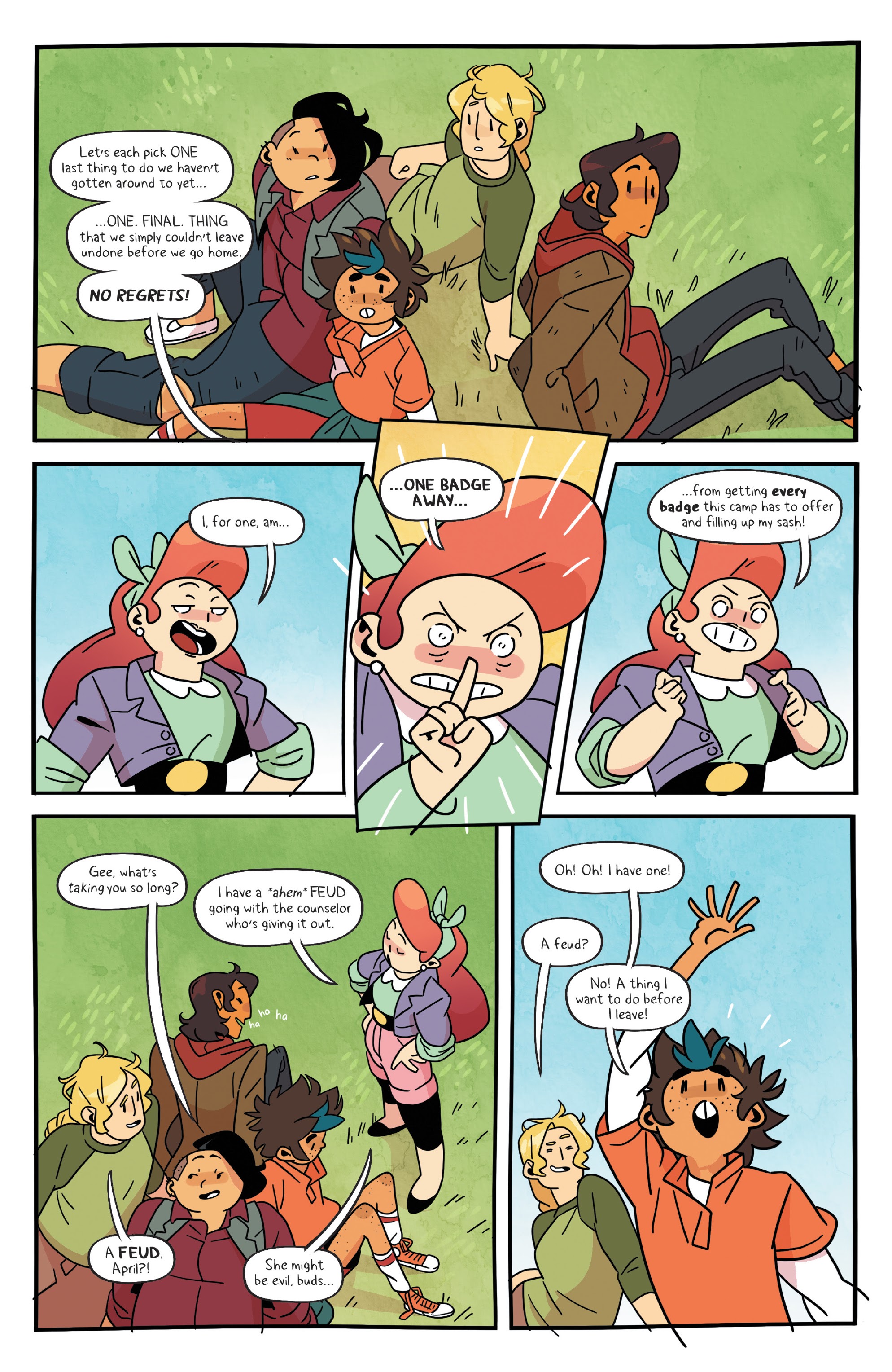 Read online Lumberjanes comic -  Issue #73 - 5