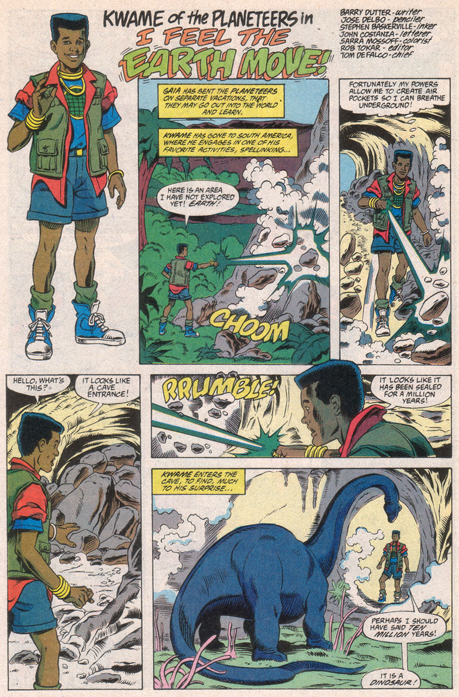 Read online Captain Planet and the Planeteers comic -  Issue #9 - 22