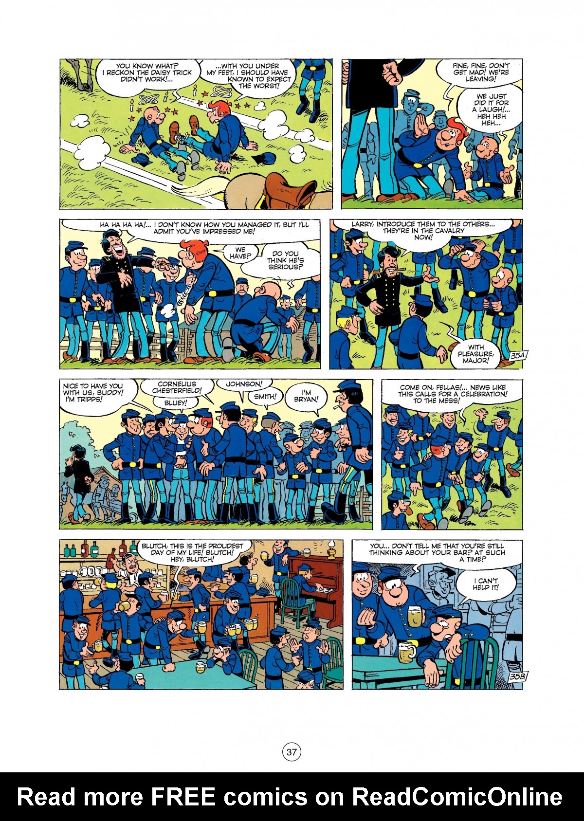 Read online The Bluecoats comic -  Issue #8 - 37