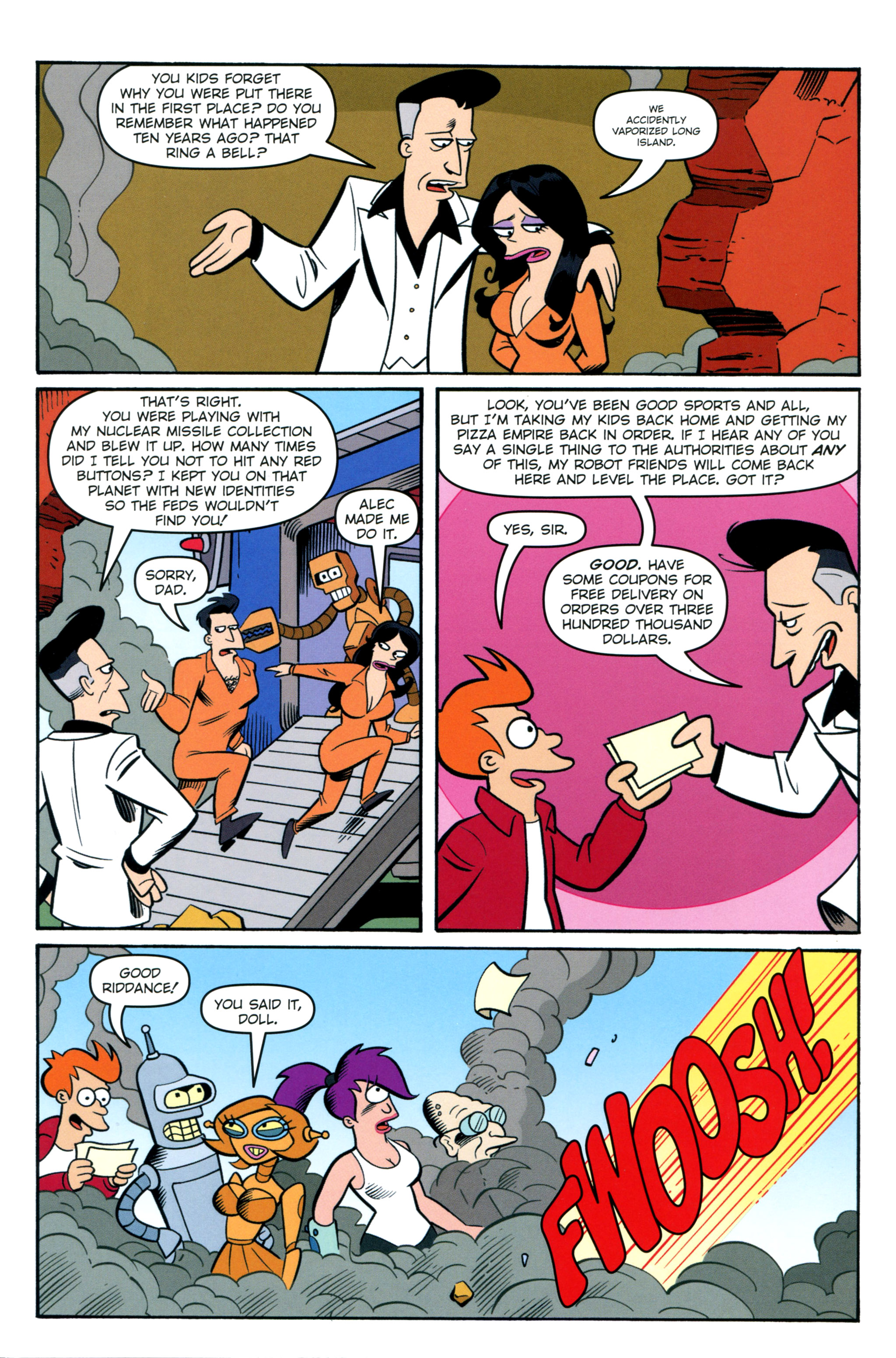 Read online Futurama Comics comic -  Issue #71 - 22