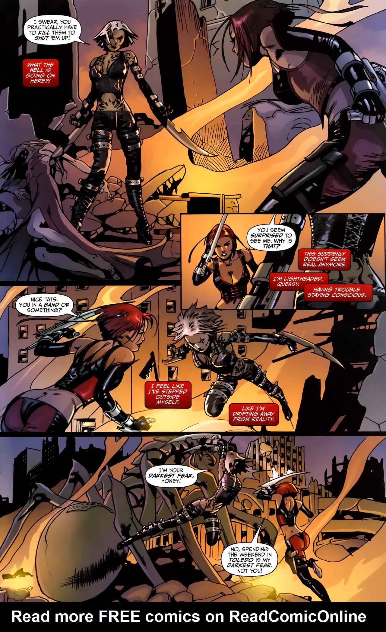 Read online BloodRayne: Prime Cuts comic -  Issue #3 - 16