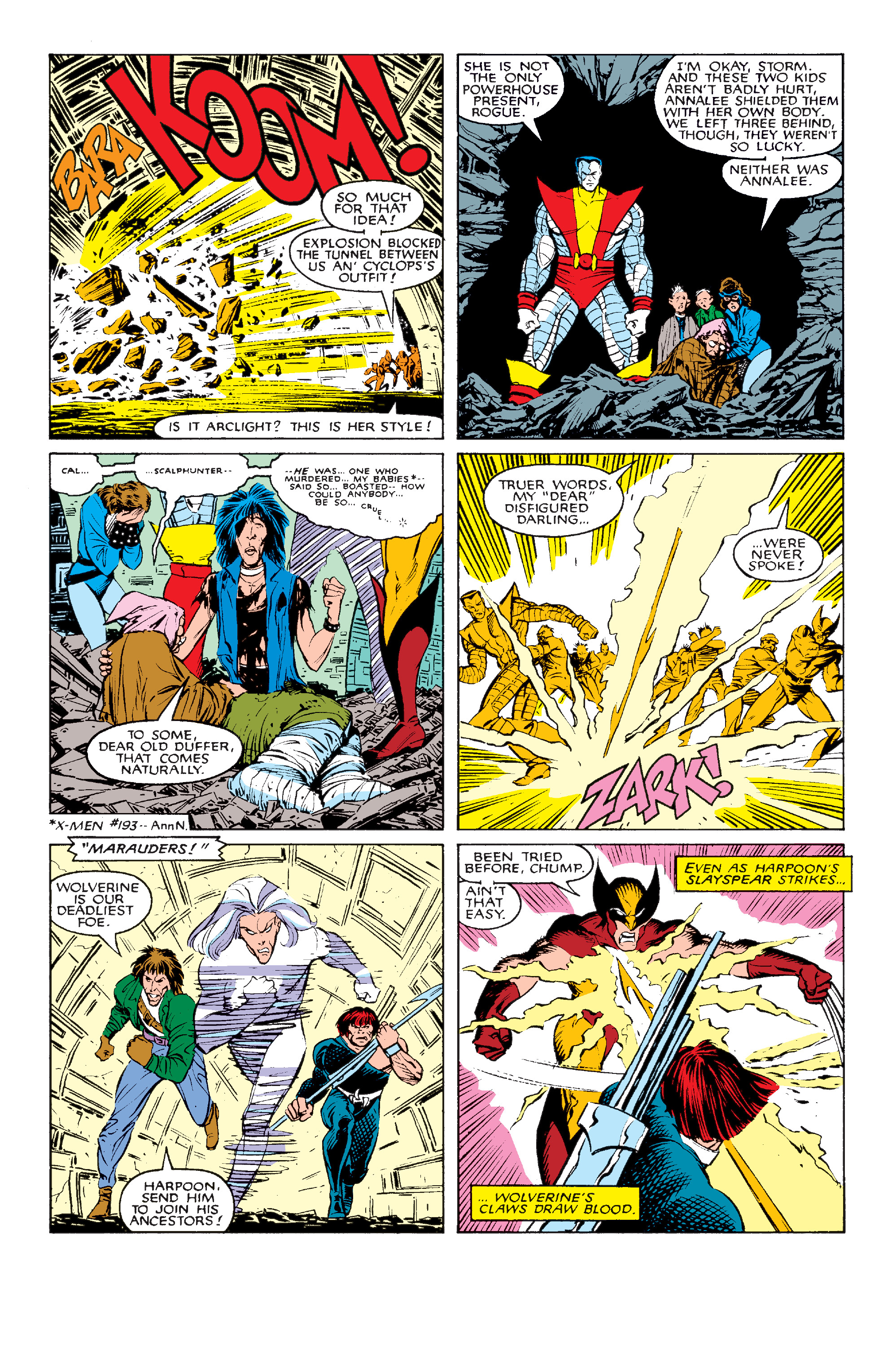 Read online X-Men Milestones: Mutant Massacre comic -  Issue # TPB (Part 1) - 72
