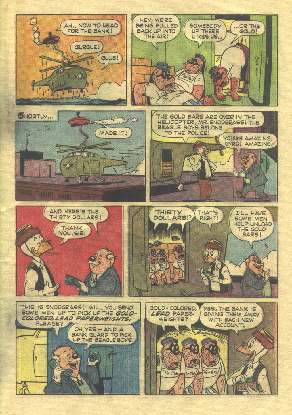 Read online Walt Disney THE BEAGLE BOYS comic -  Issue #2 - 33